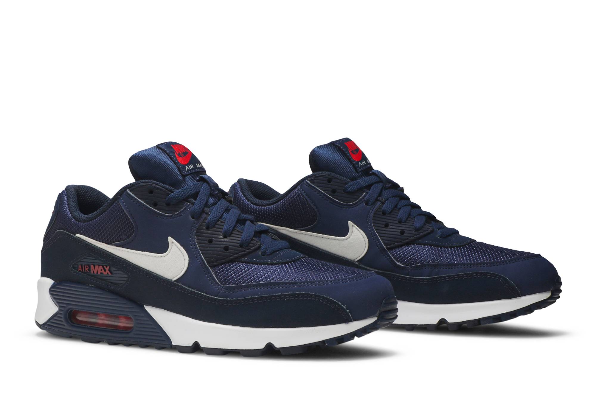 Nike Air Max 90 Midnight Navy University Red White - AJ1285-403 - Novelship