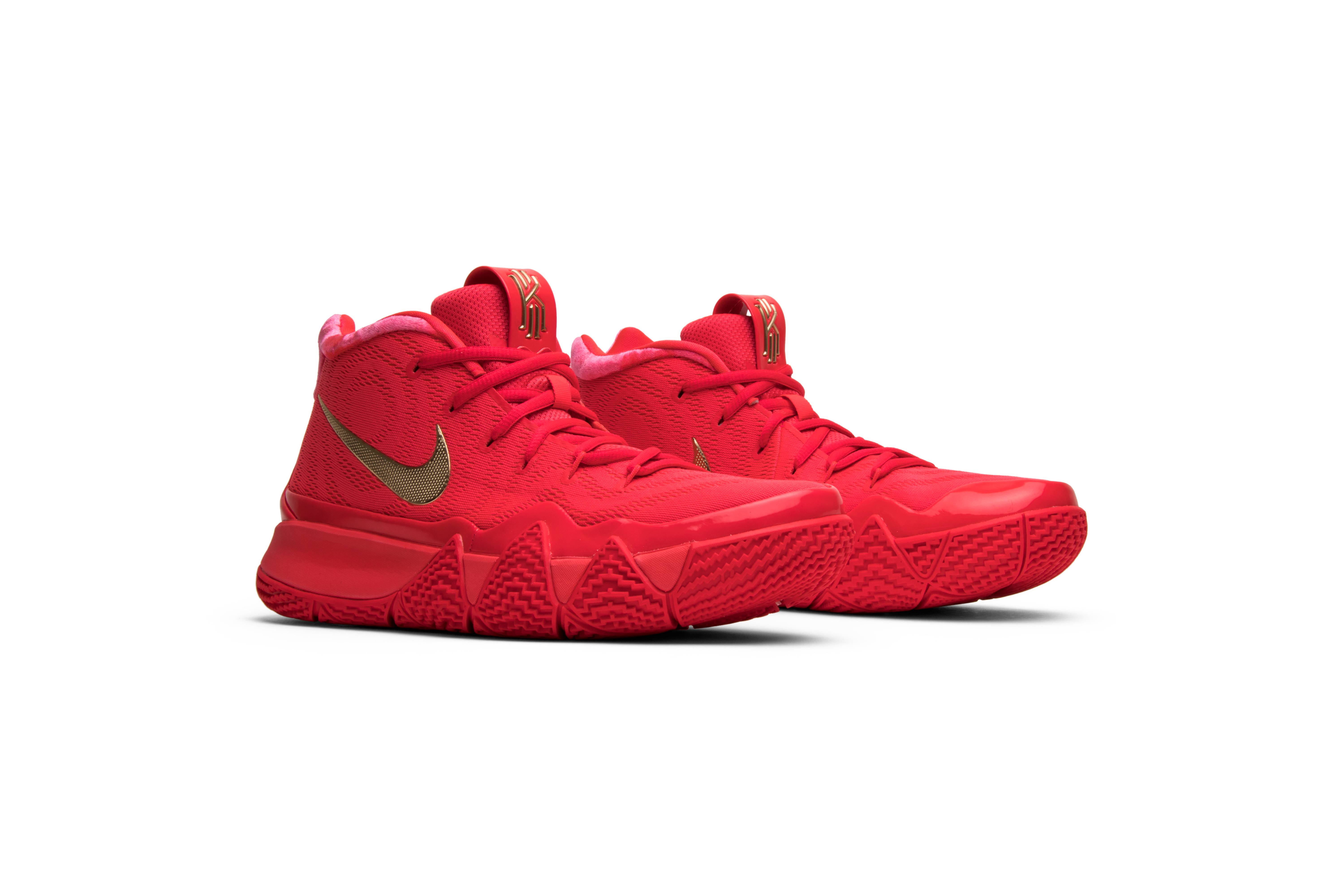 kyrie 4 carpet red