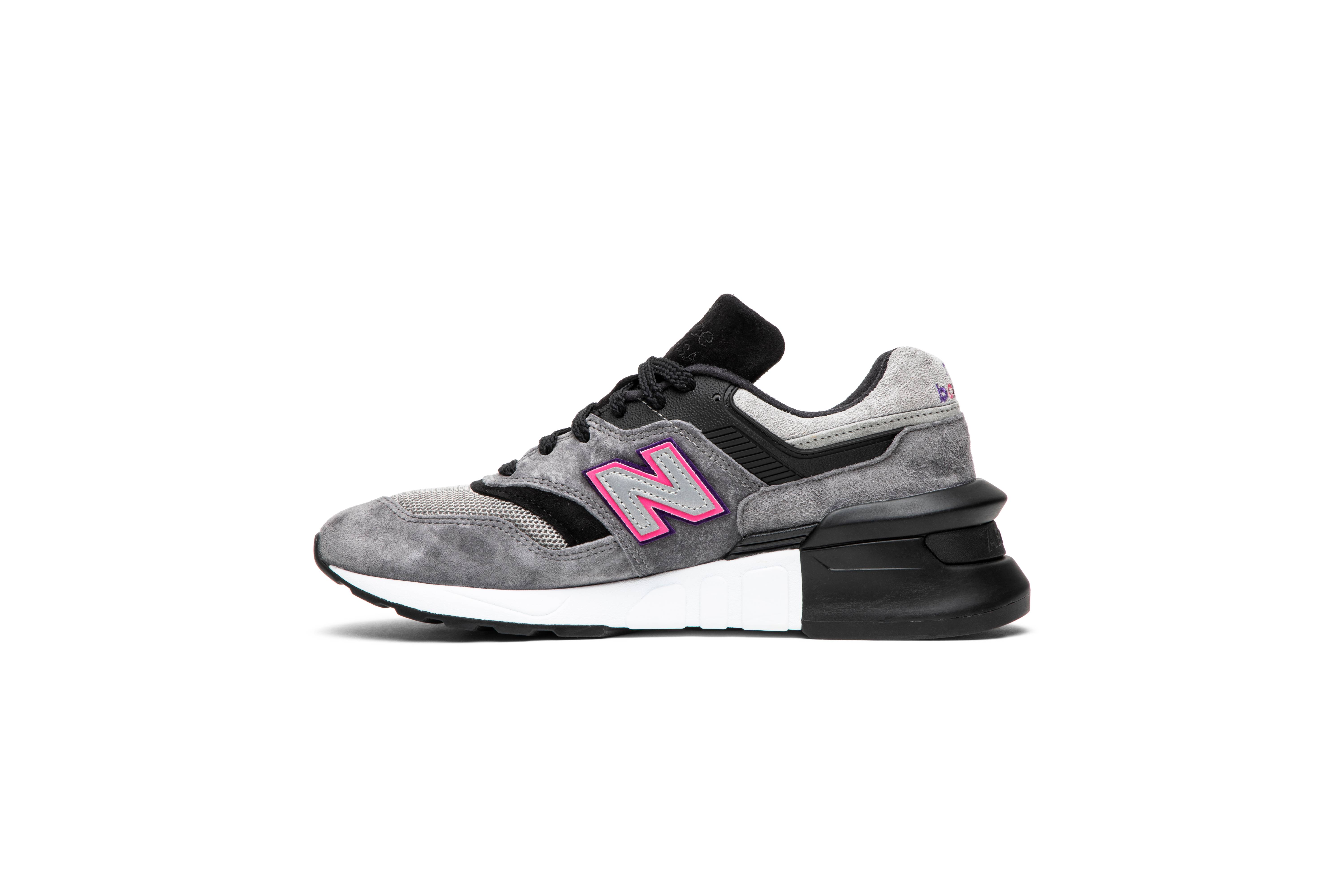 new balance 997s fusion kith x united arrows and sons grey pink