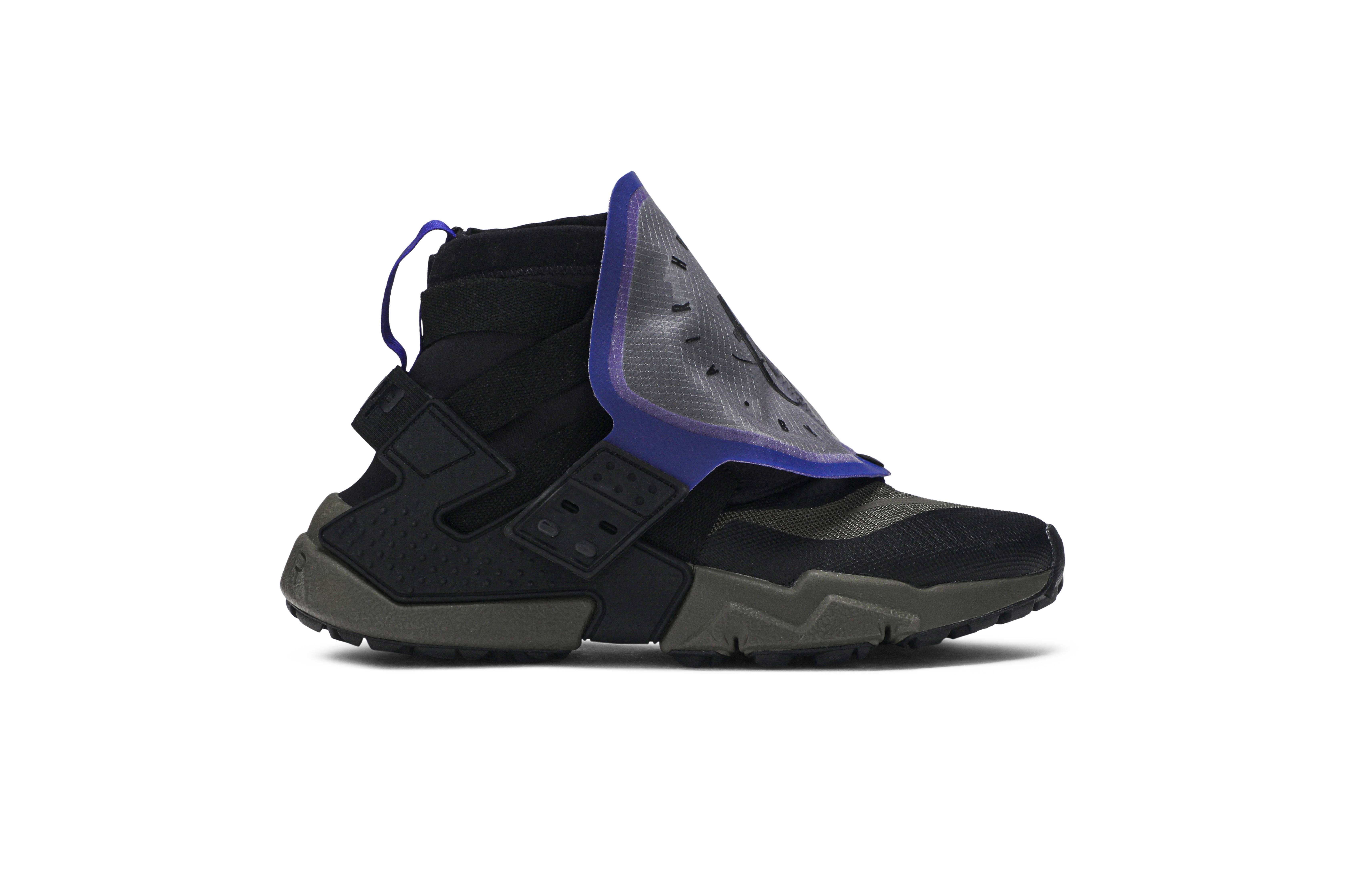 nike huarache grip black