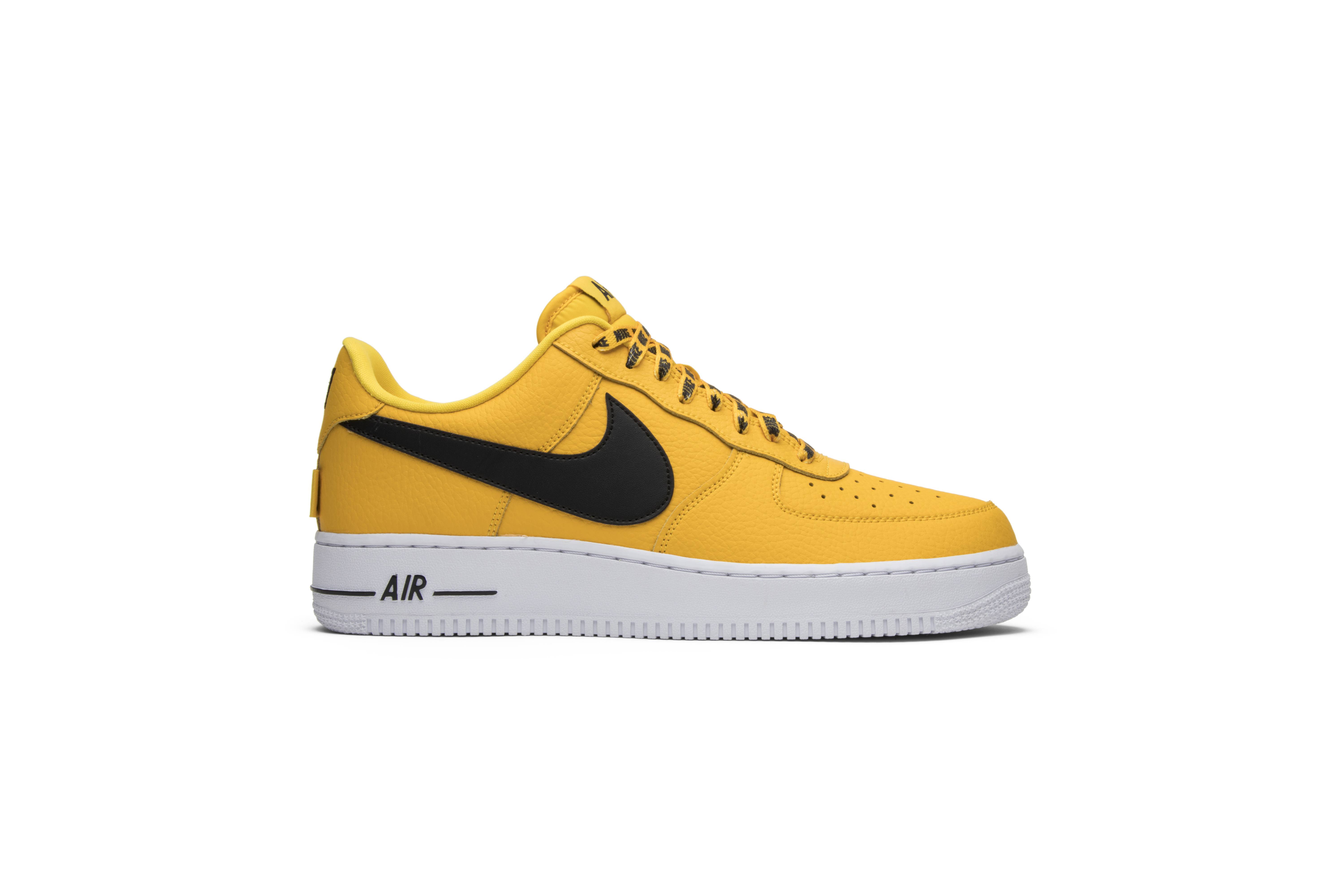 nike air force 1 low nba pack yellow amarillo