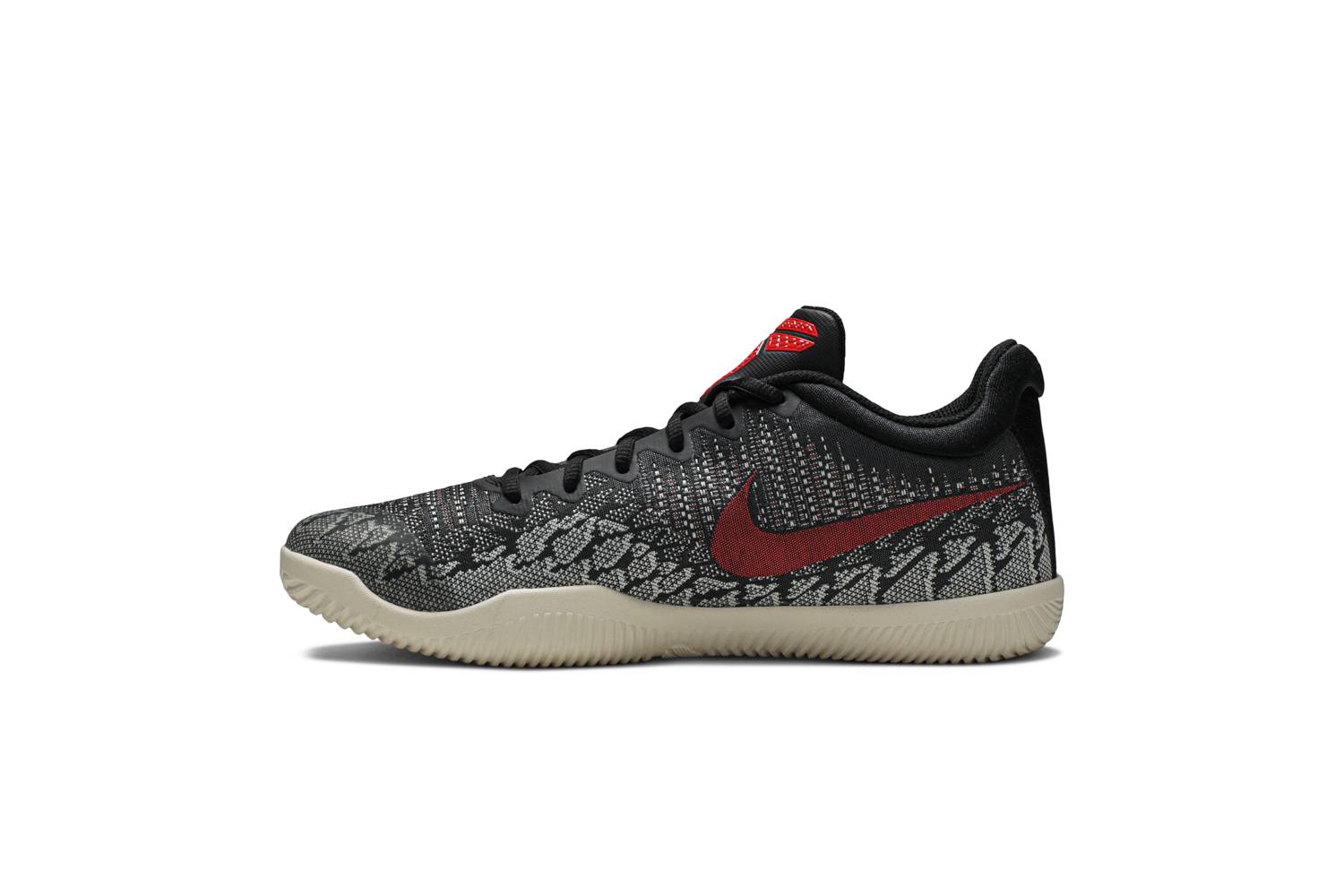 nike mamba rage black crimson