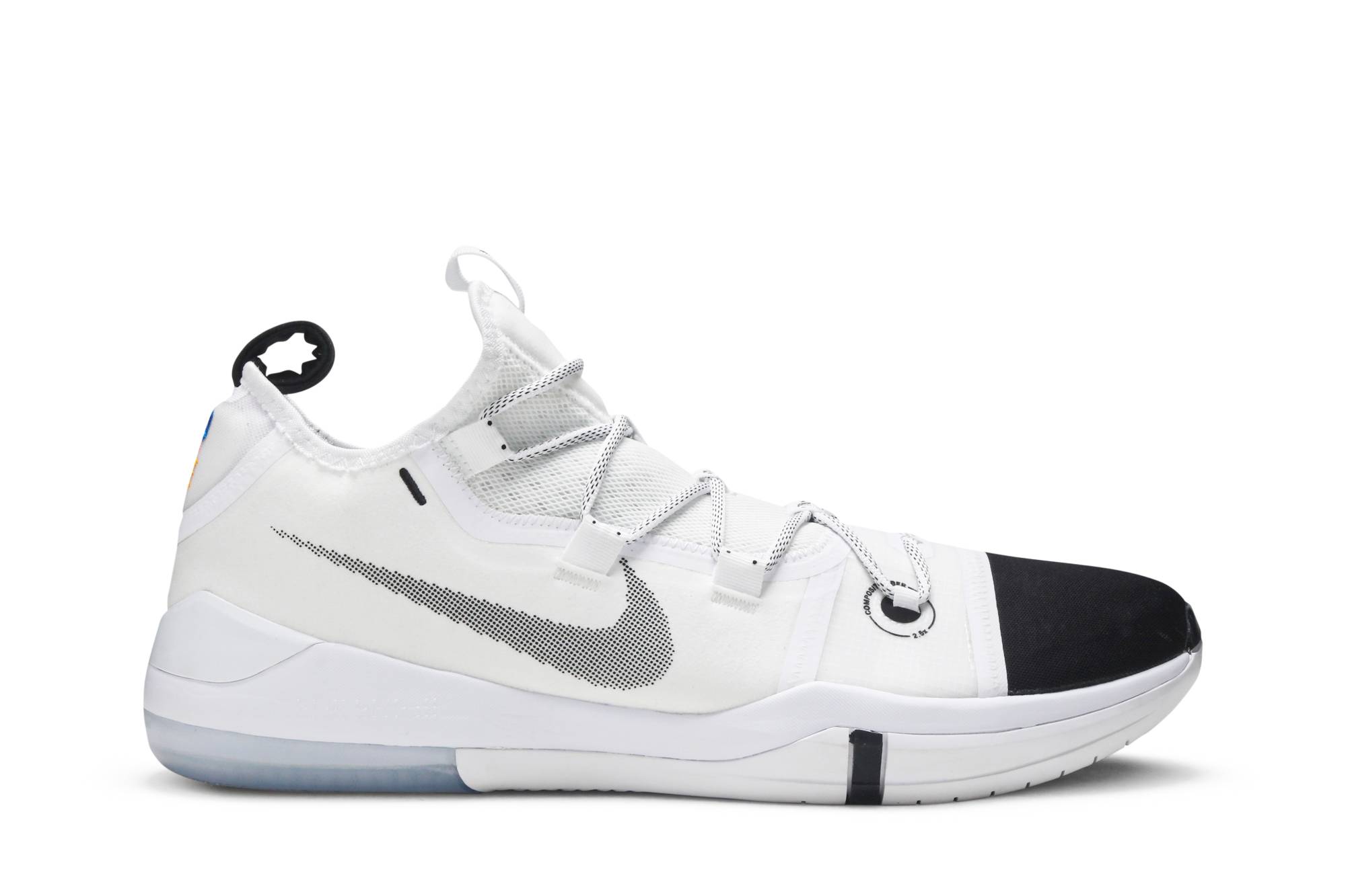 kobe ad white and black