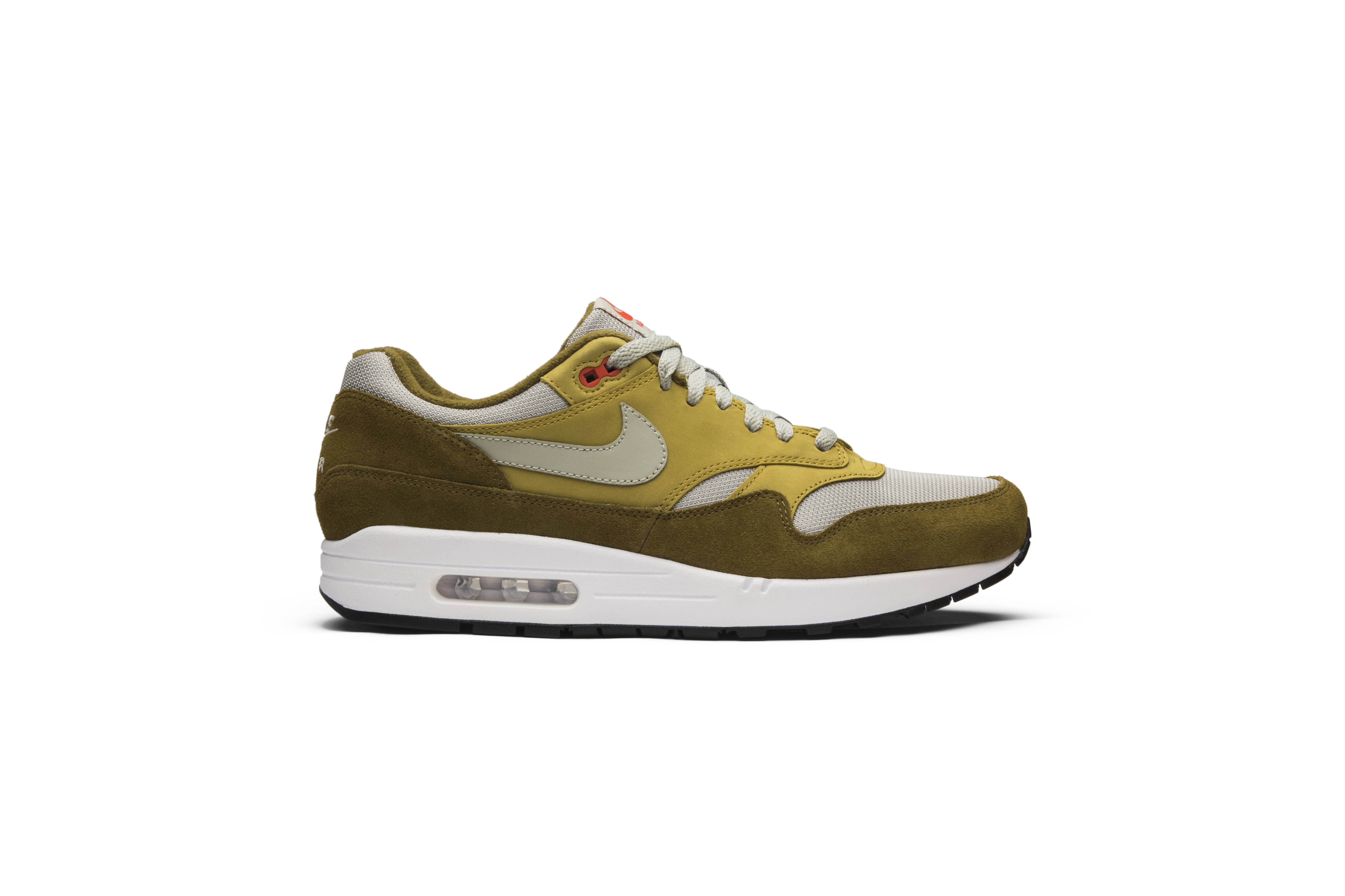 nike air max 1 curry olive