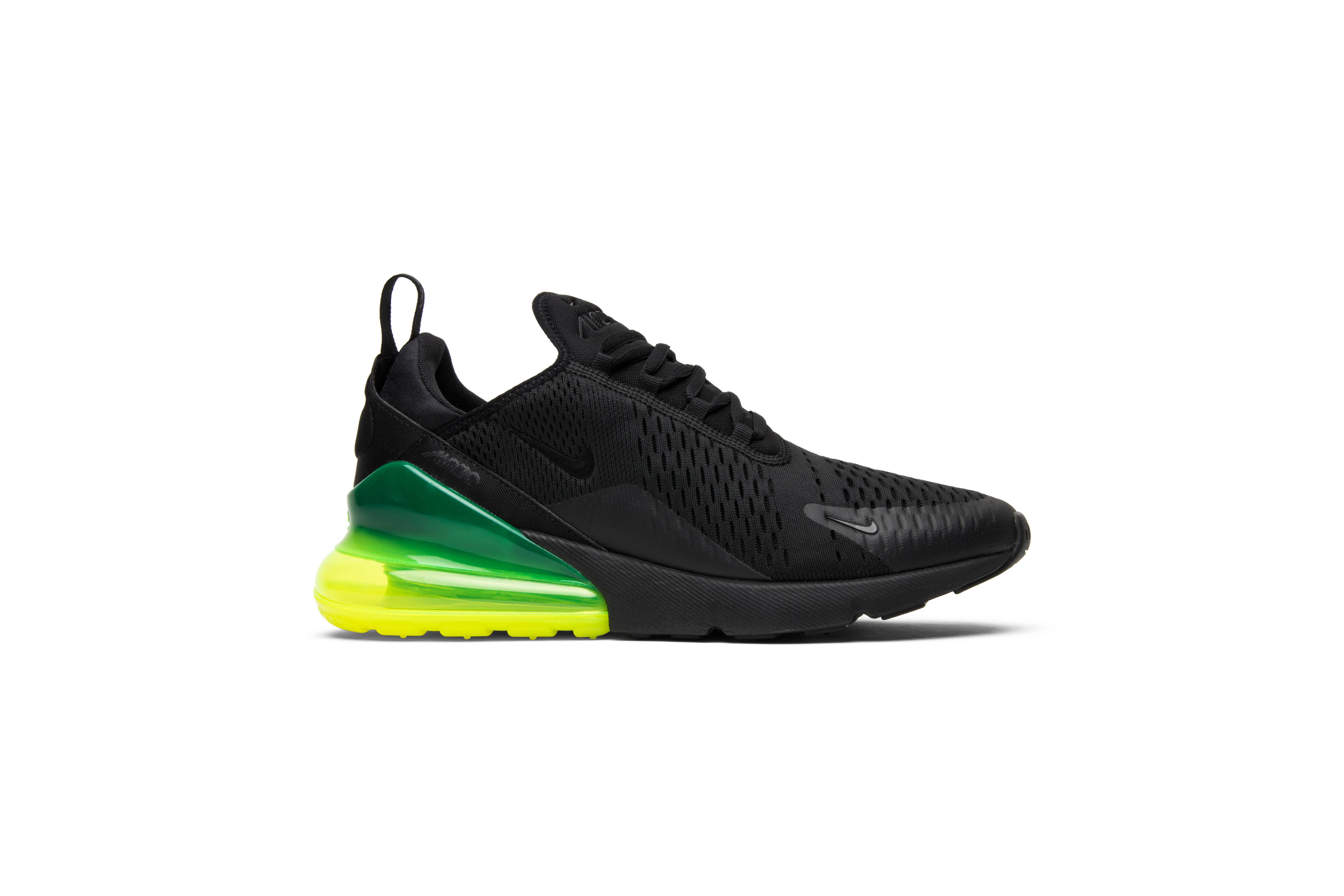 nike airmax 270 black volt