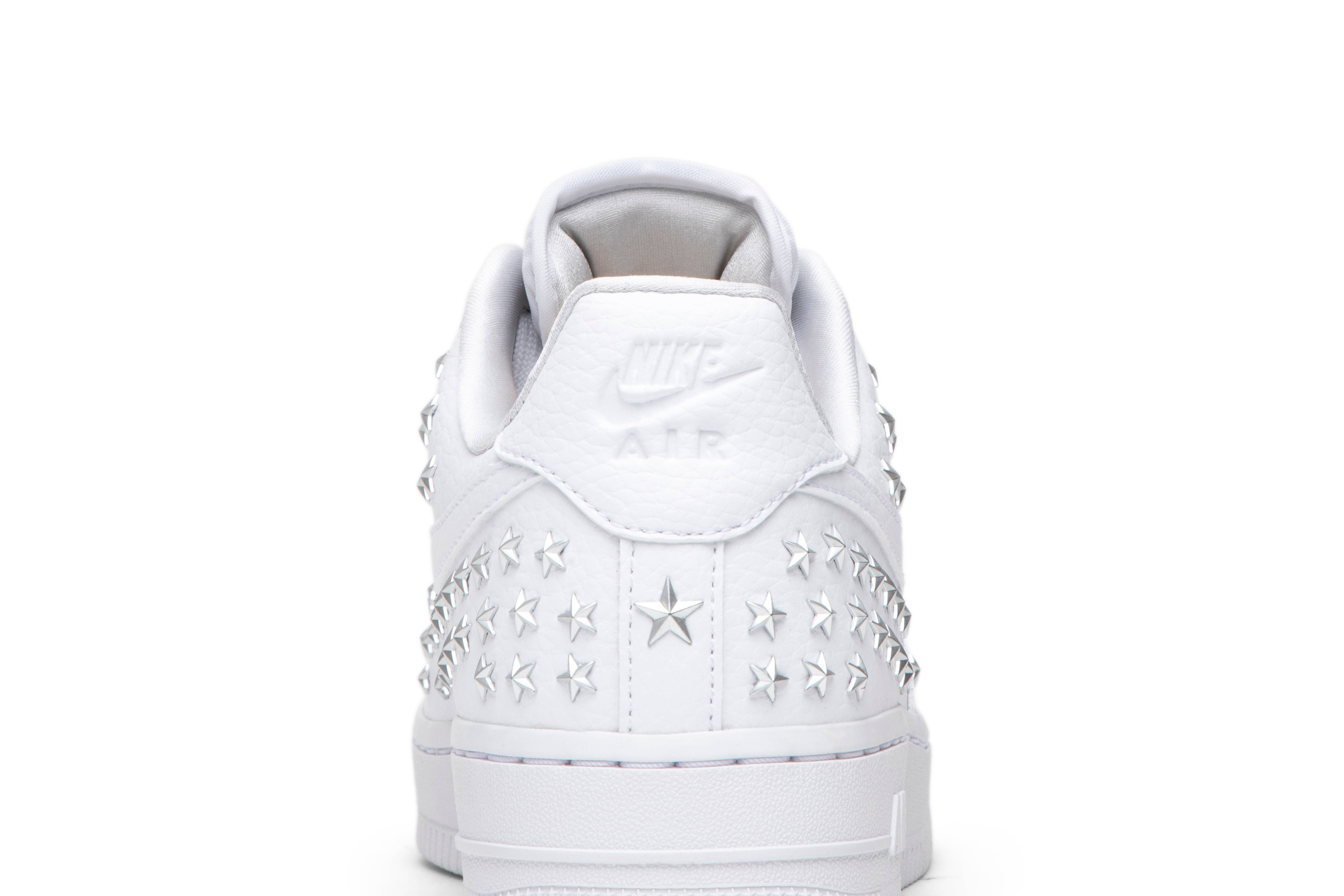 air force 1 white studded