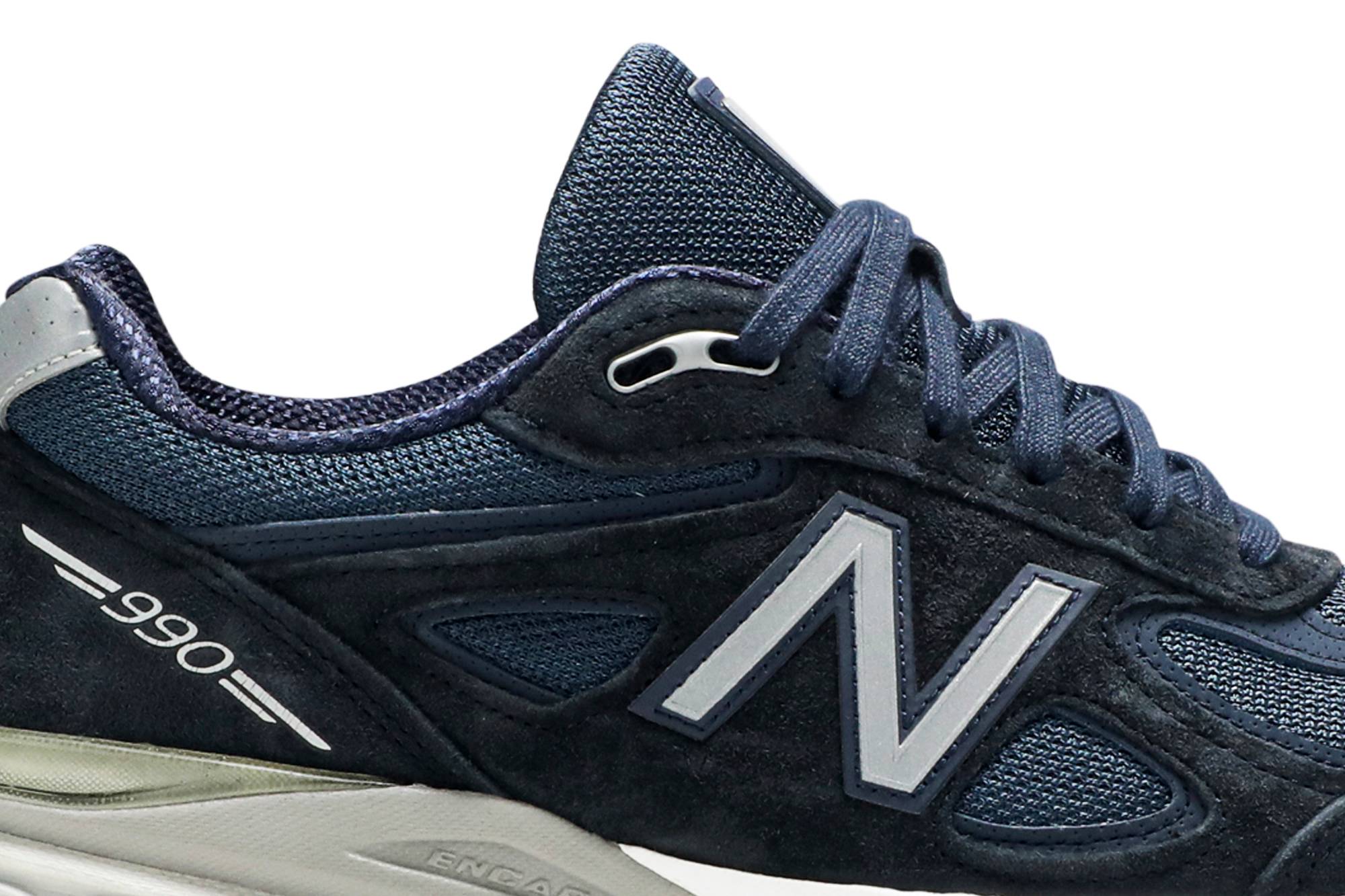 new balance 990v4 kith navy