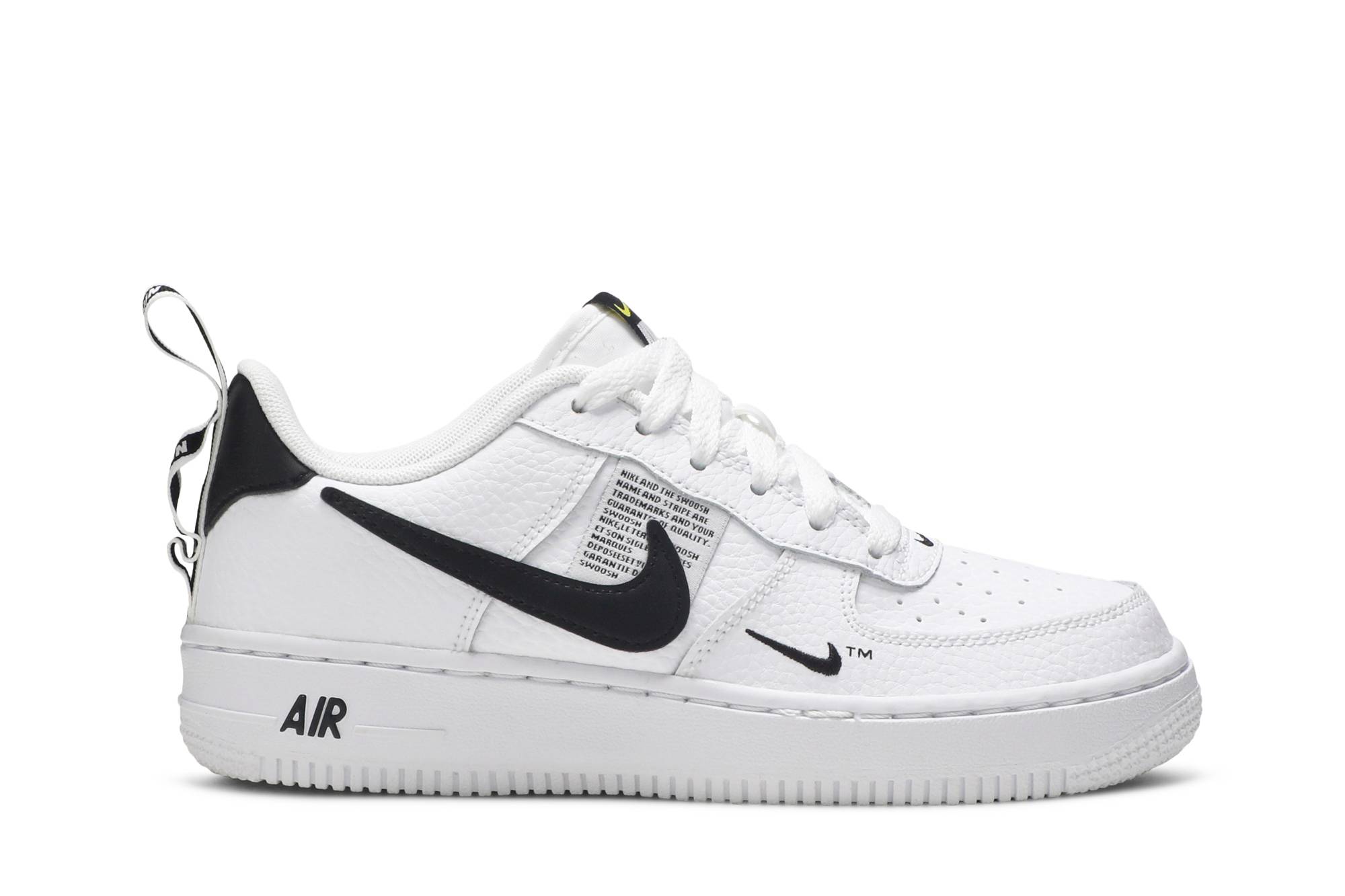 air force low utility white black