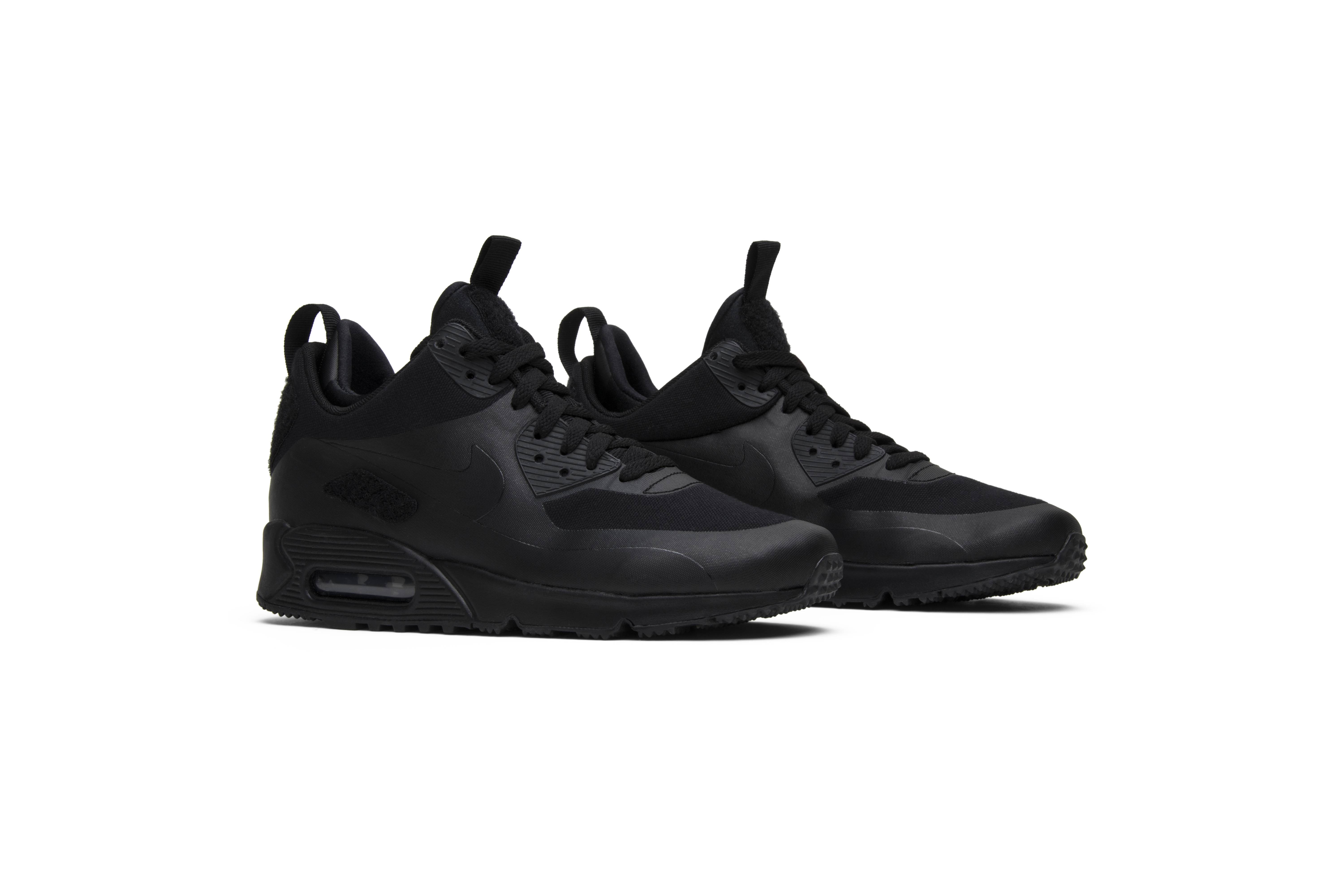 nike air max 90 sneakerboot patch black