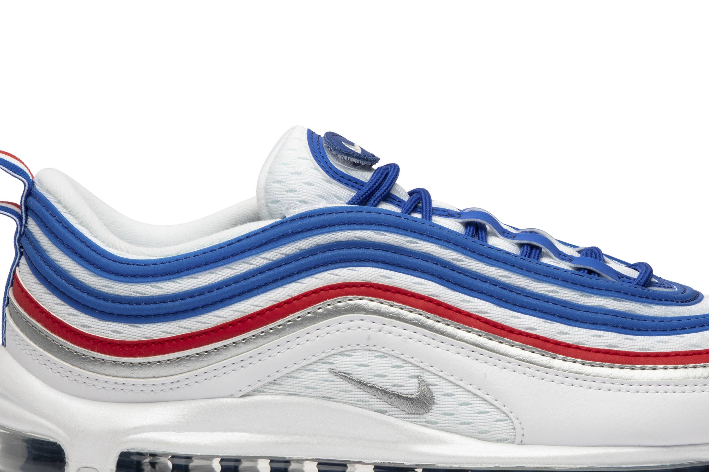 nike air max 97 game royal metallic silver university red