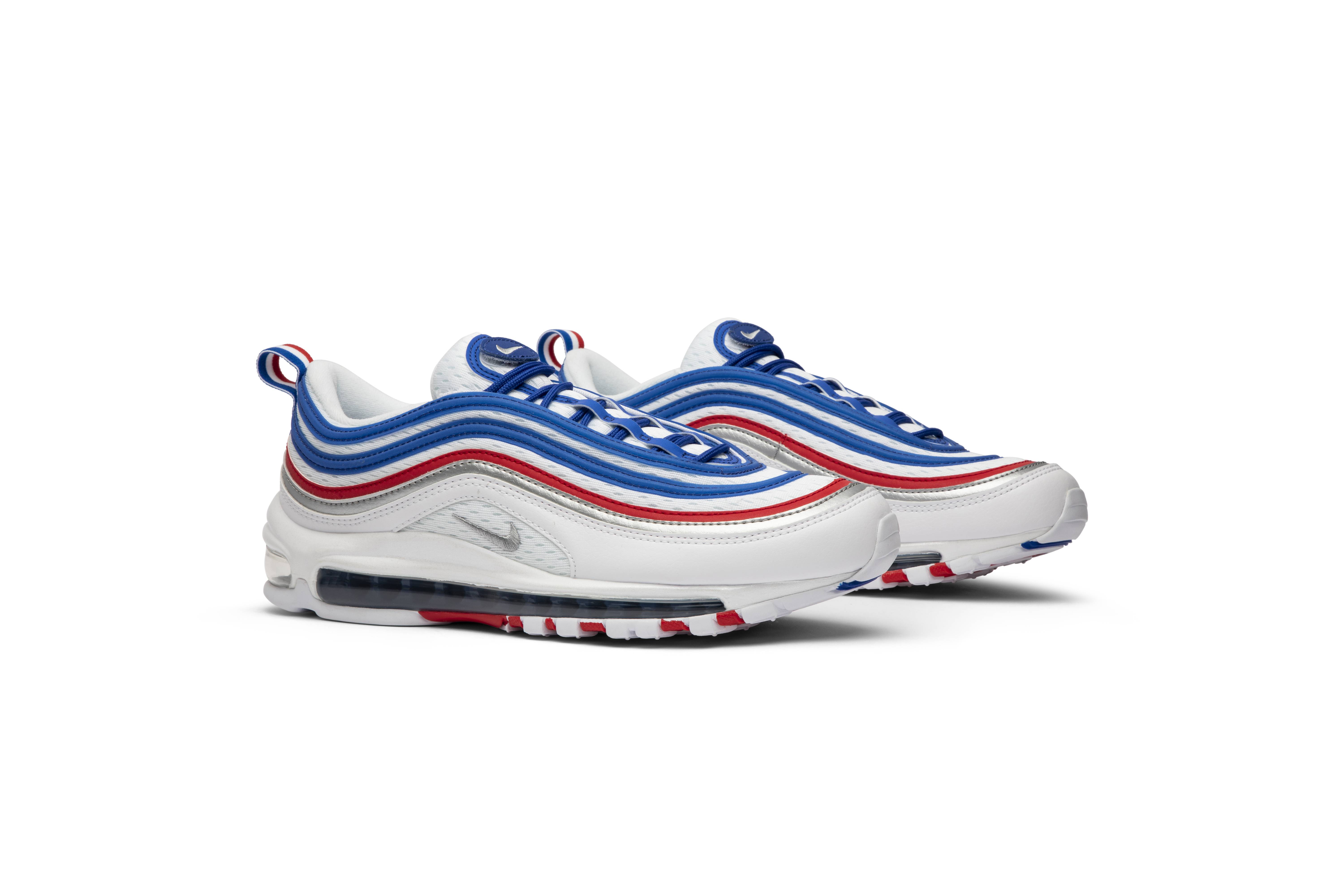 nike air max 97 white red royal