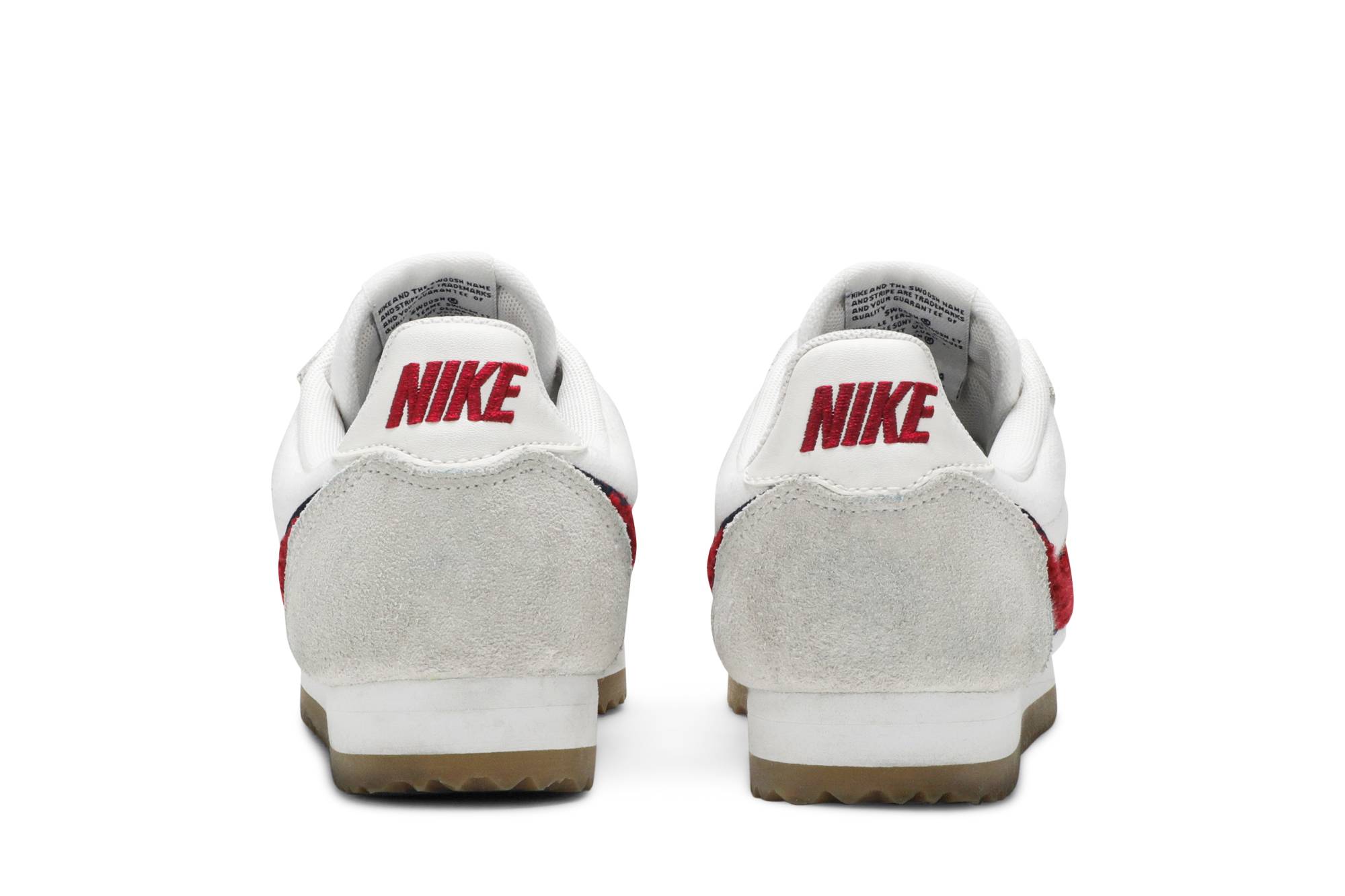 nike chenille swoosh cortez