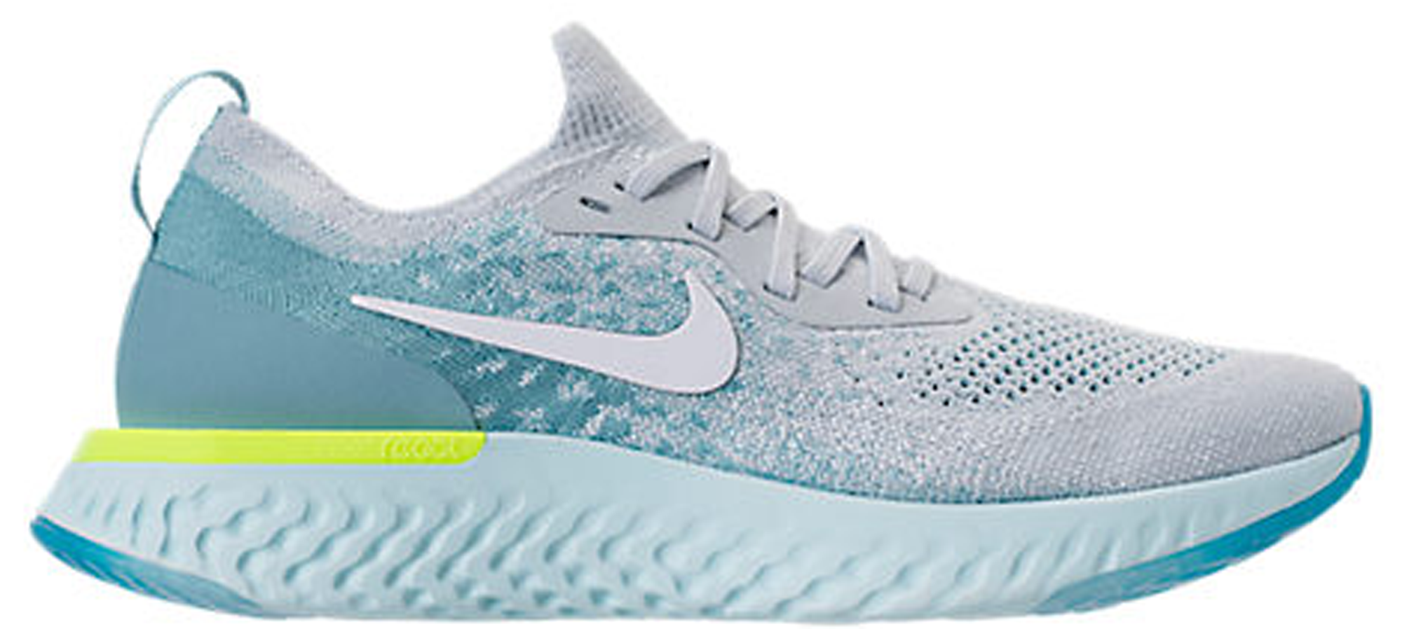 nike epic react flyknit volt glow