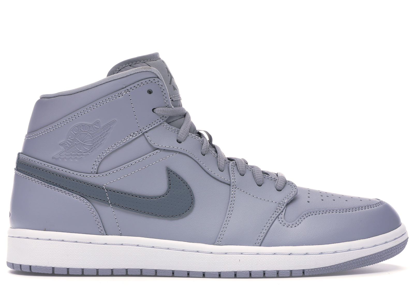 nike air jordan 1 retro mid wolf grey