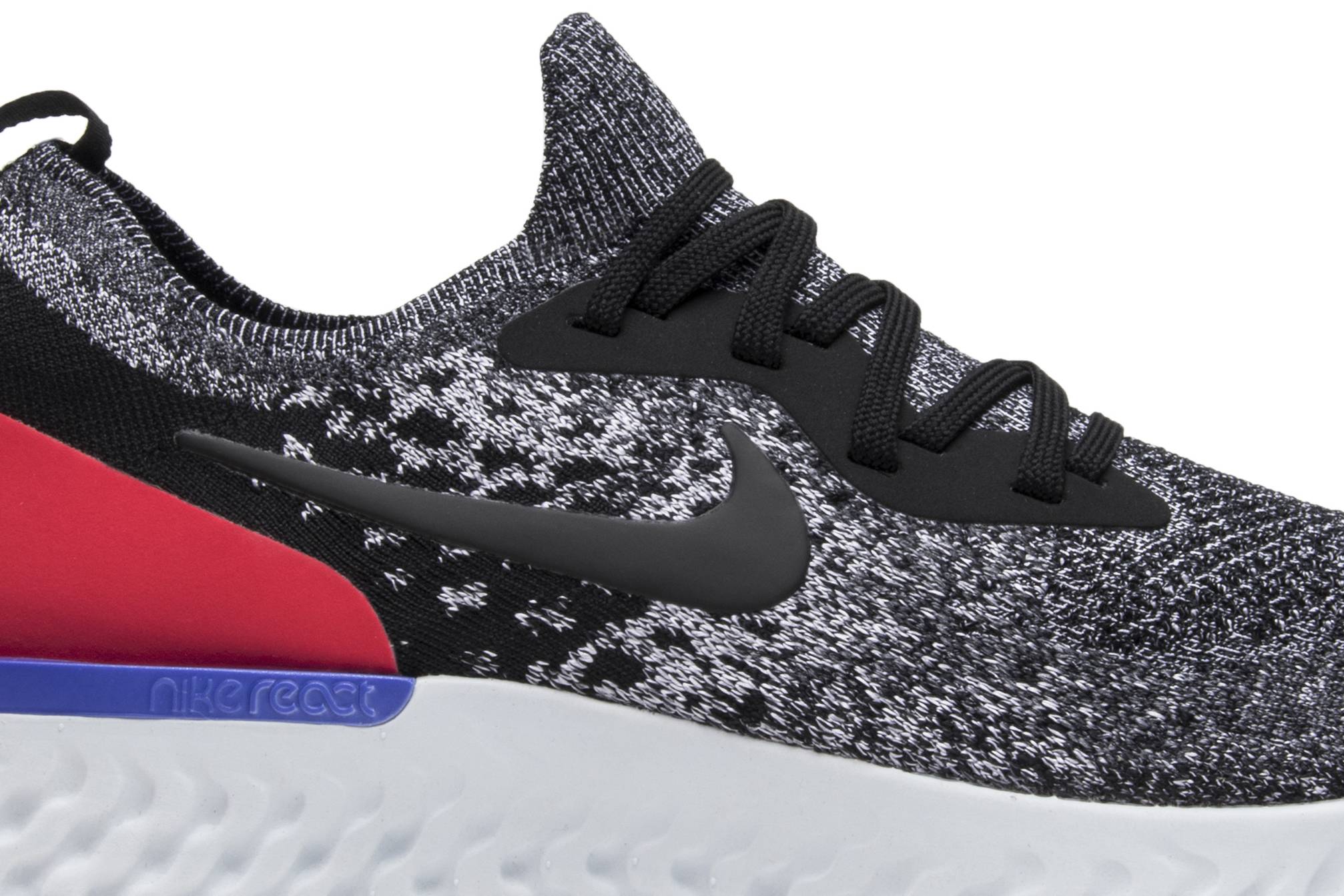 nike epic react red black