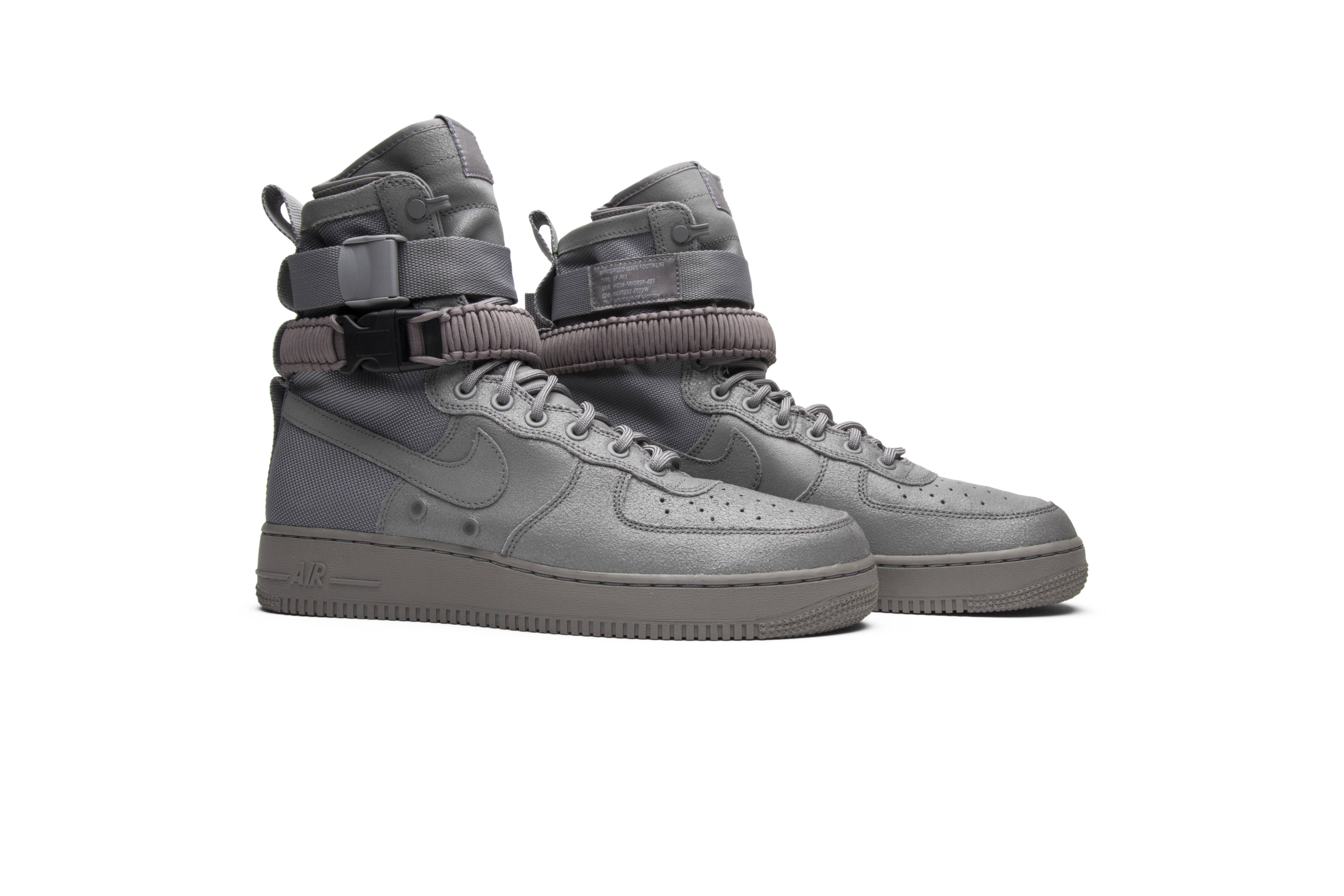 nike sf air force 1 dust grey