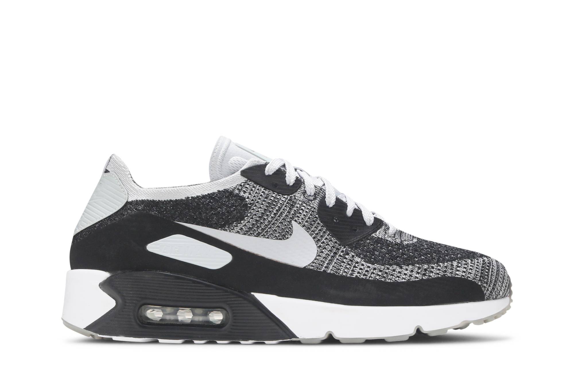 nike air max 90 ultra 2.0 flyknit black wolf grey