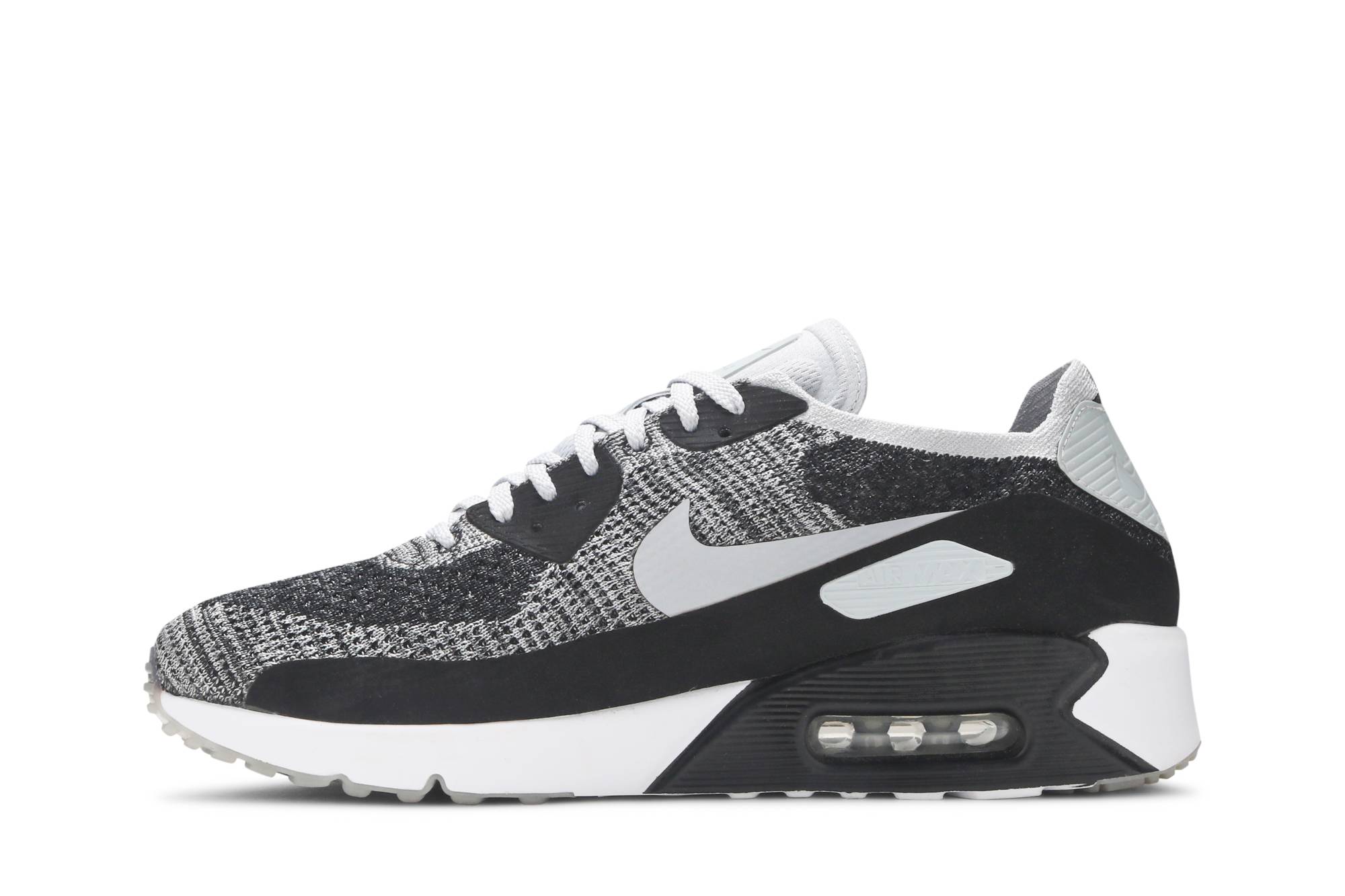 nike air max 90 ultra 2.0 flyknit black wolf grey