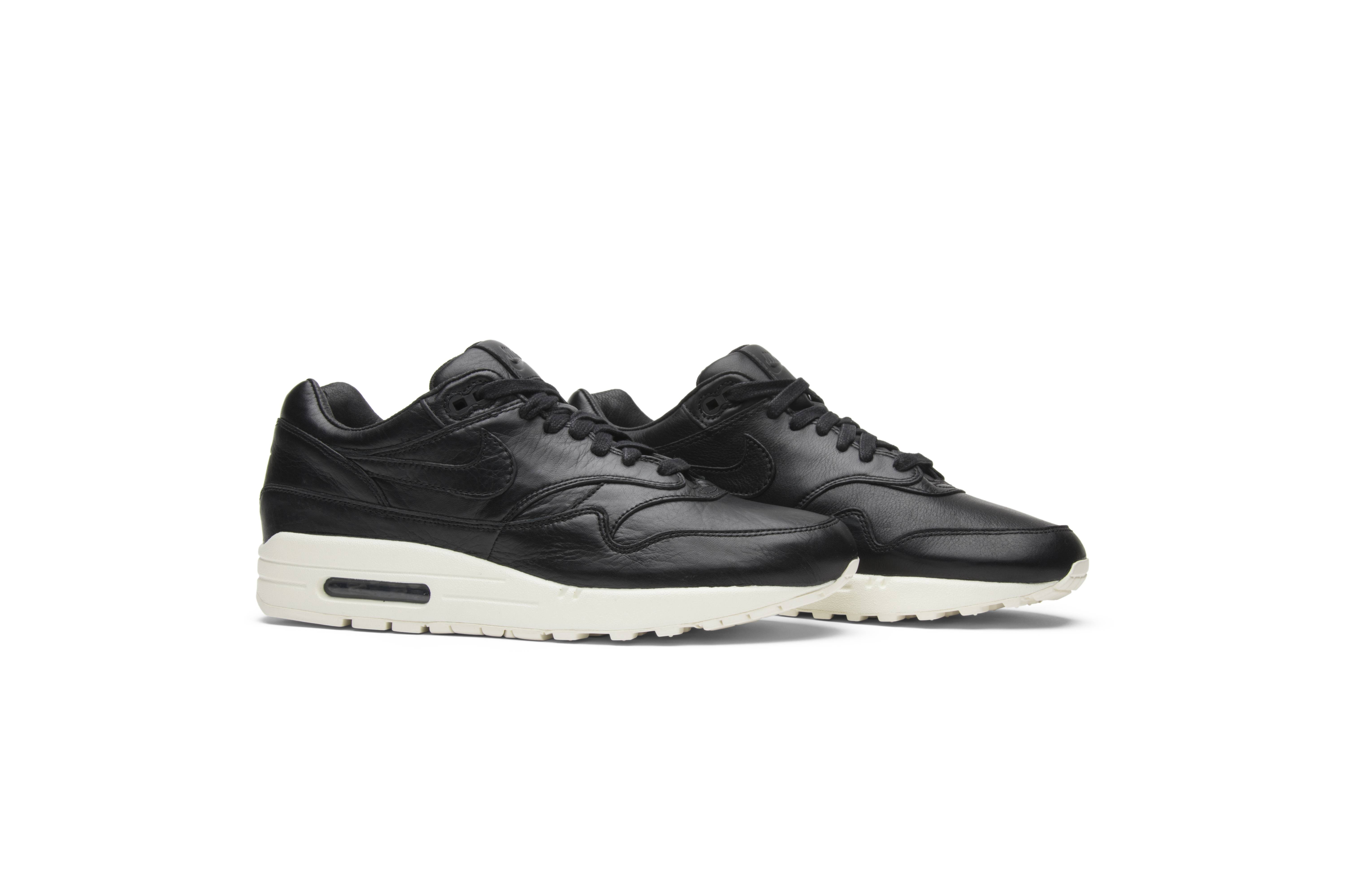 nike air max 1 pinnacle black leather