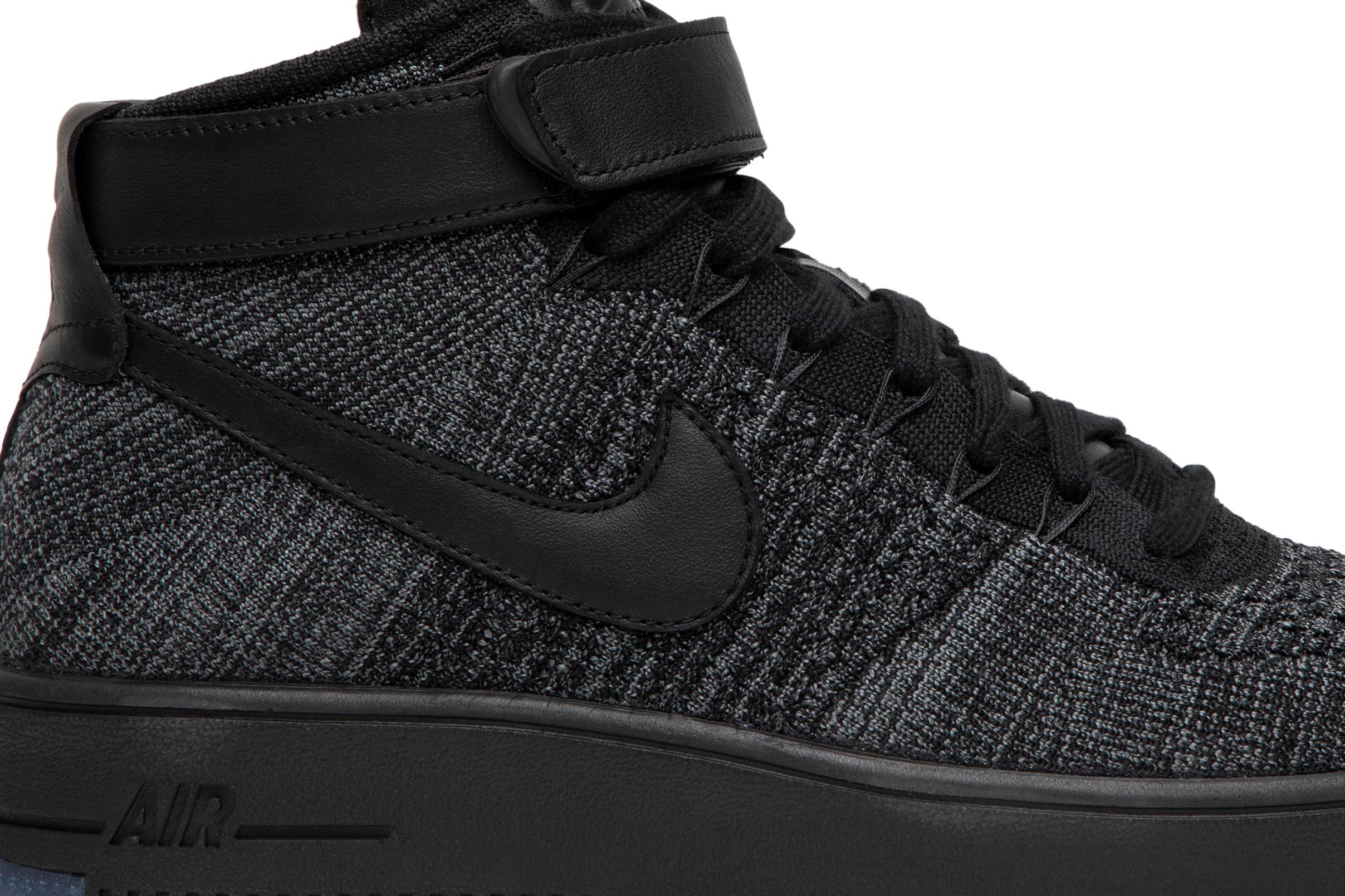 nike air force 1 ultra flyknit mid dark grey black