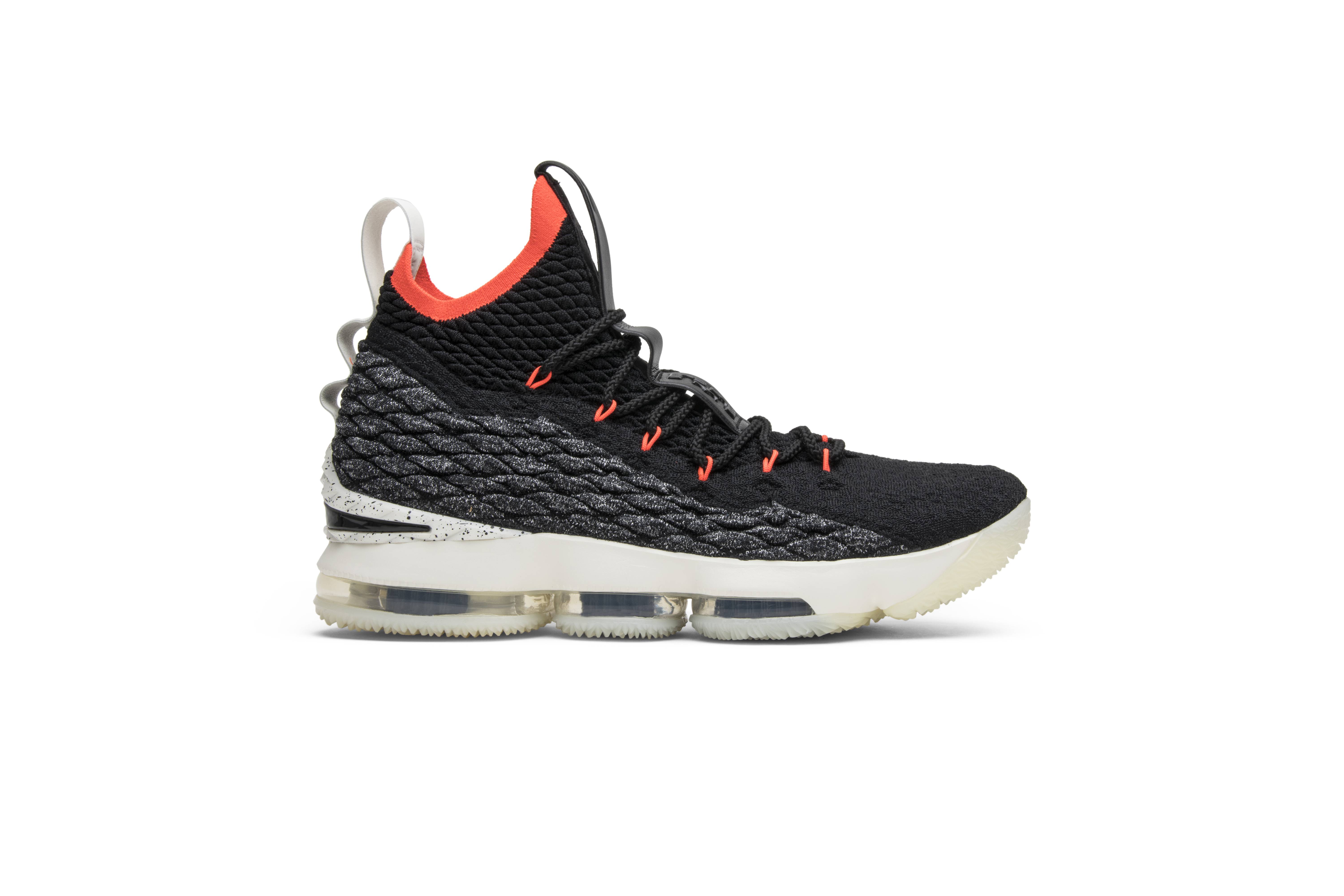 lebron 15 black bright crimson