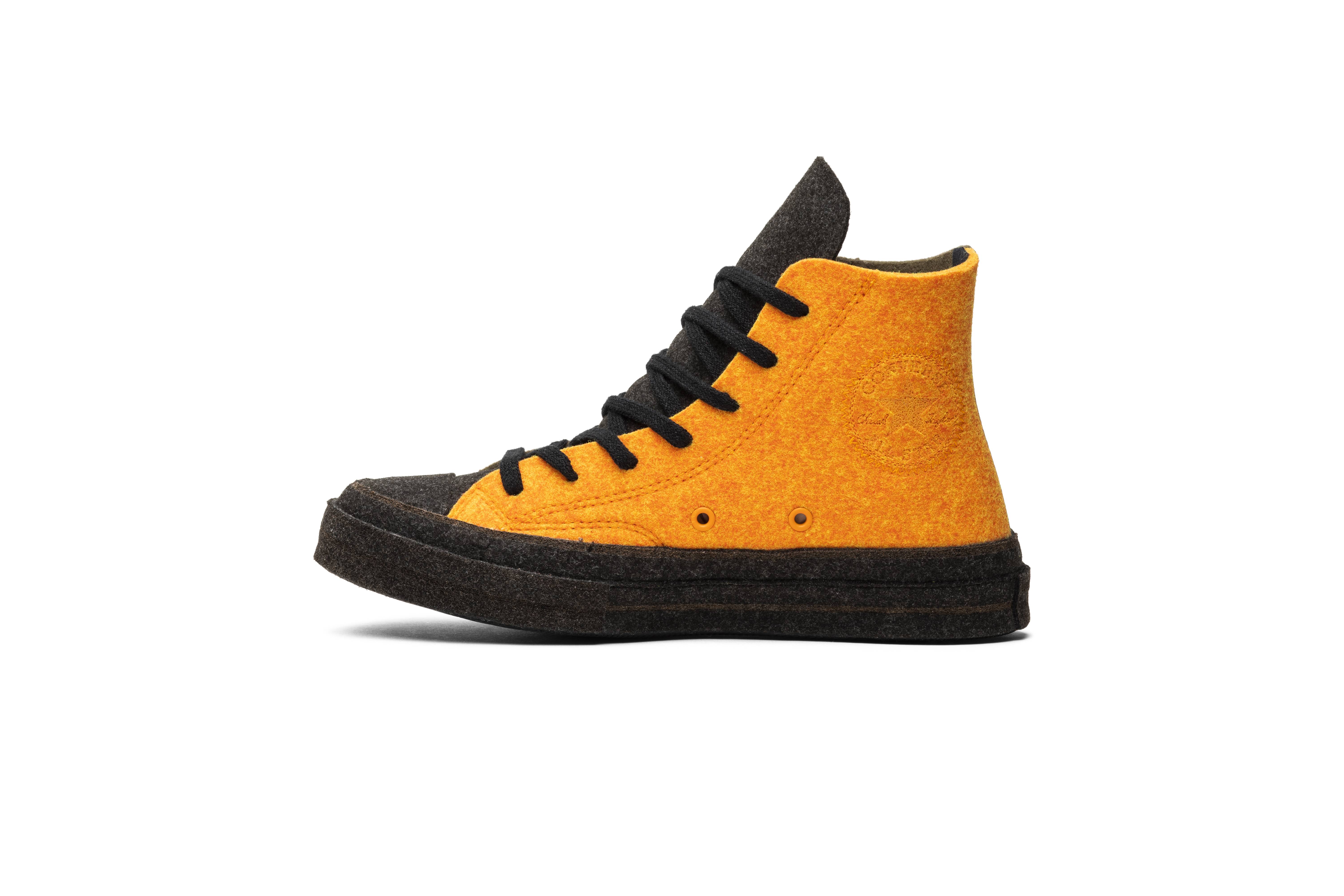 converse x jw anderson felt chuck taylor 70's hi