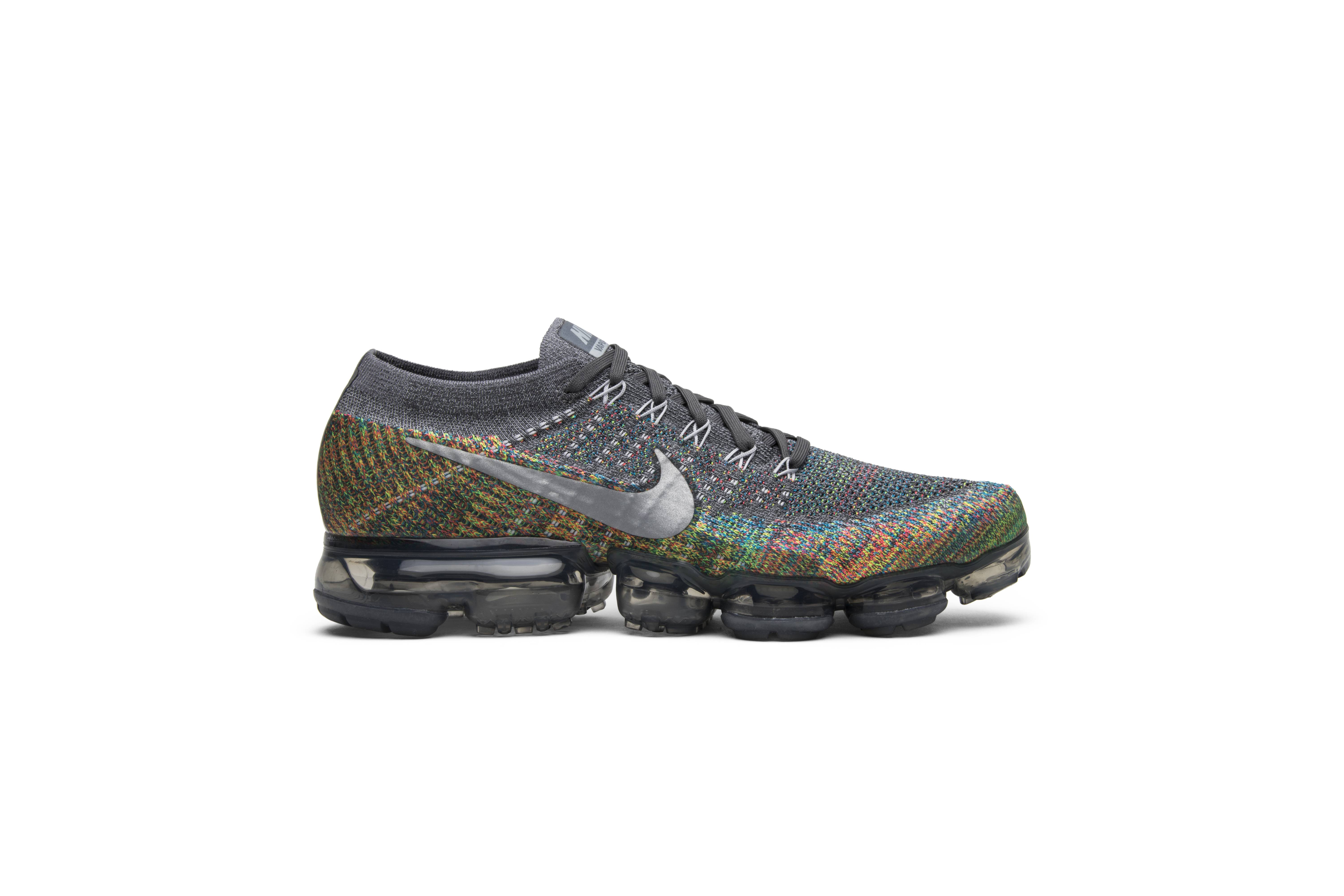 nike vapormax multicolor grey