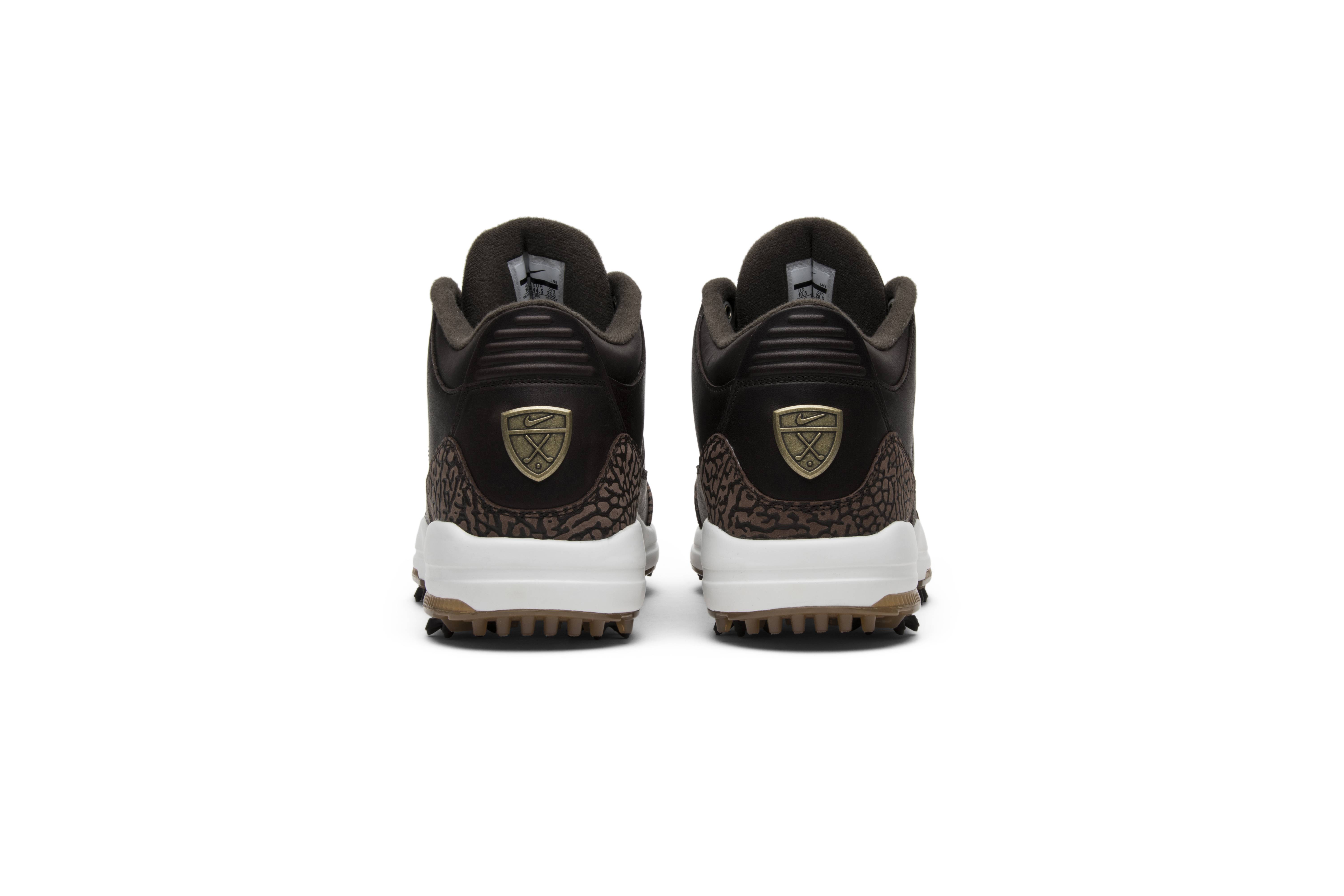 jordan 3 golf brown