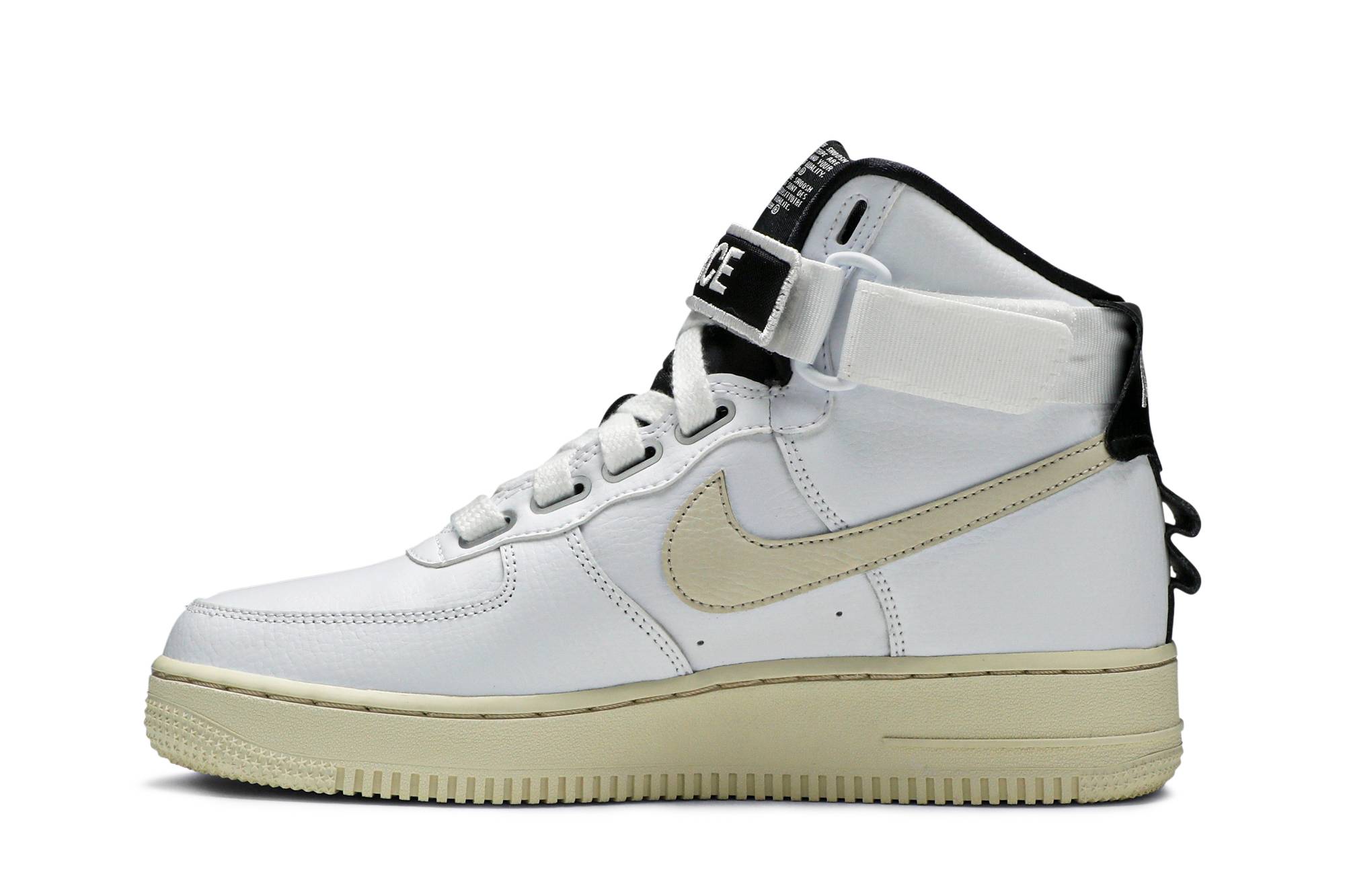 air force 1 high utility white light cream