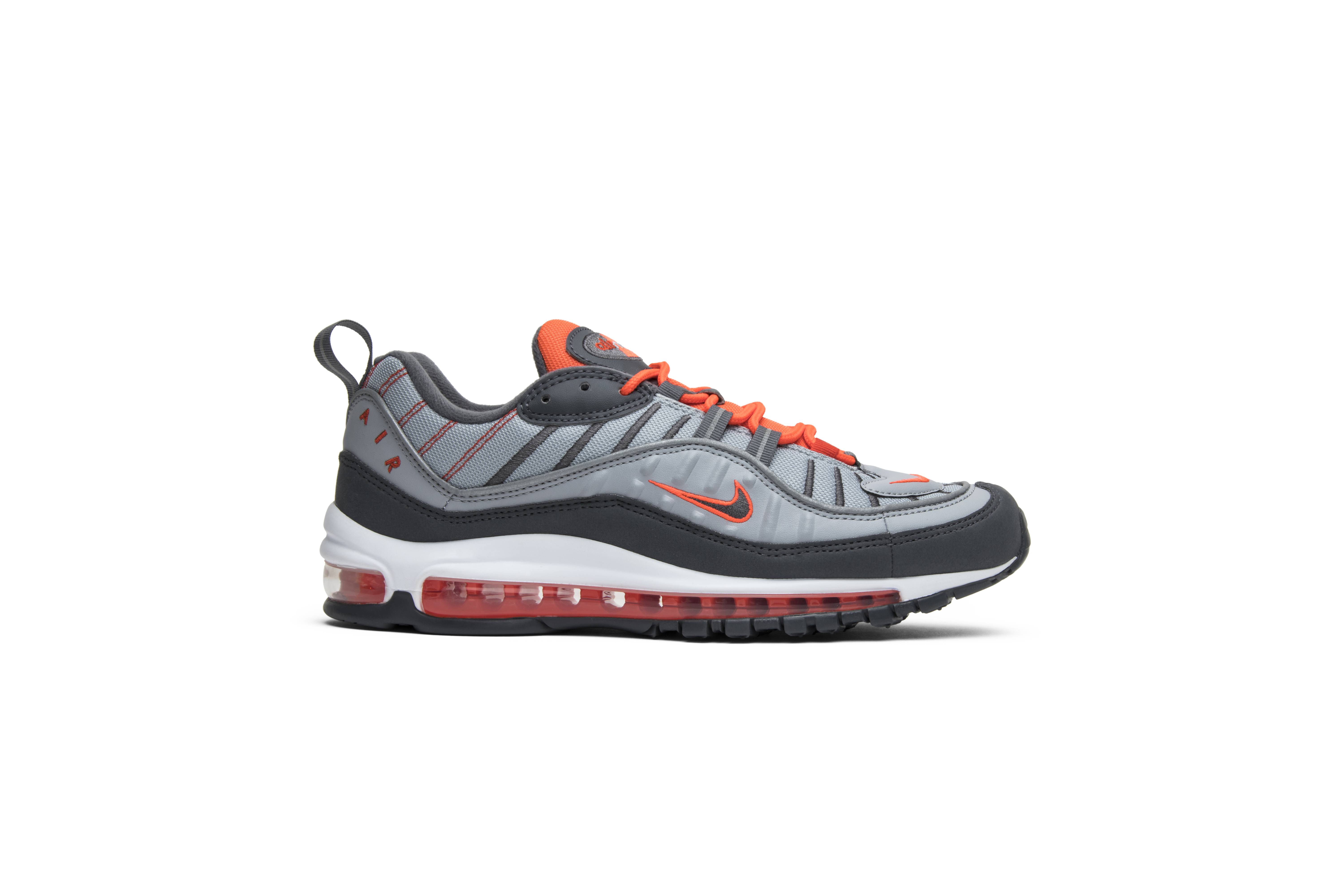 nike air max 98 wolf grey total crimson