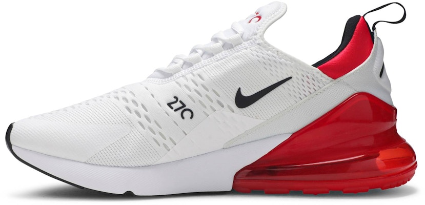 Nike air max 270 white black red Clearance