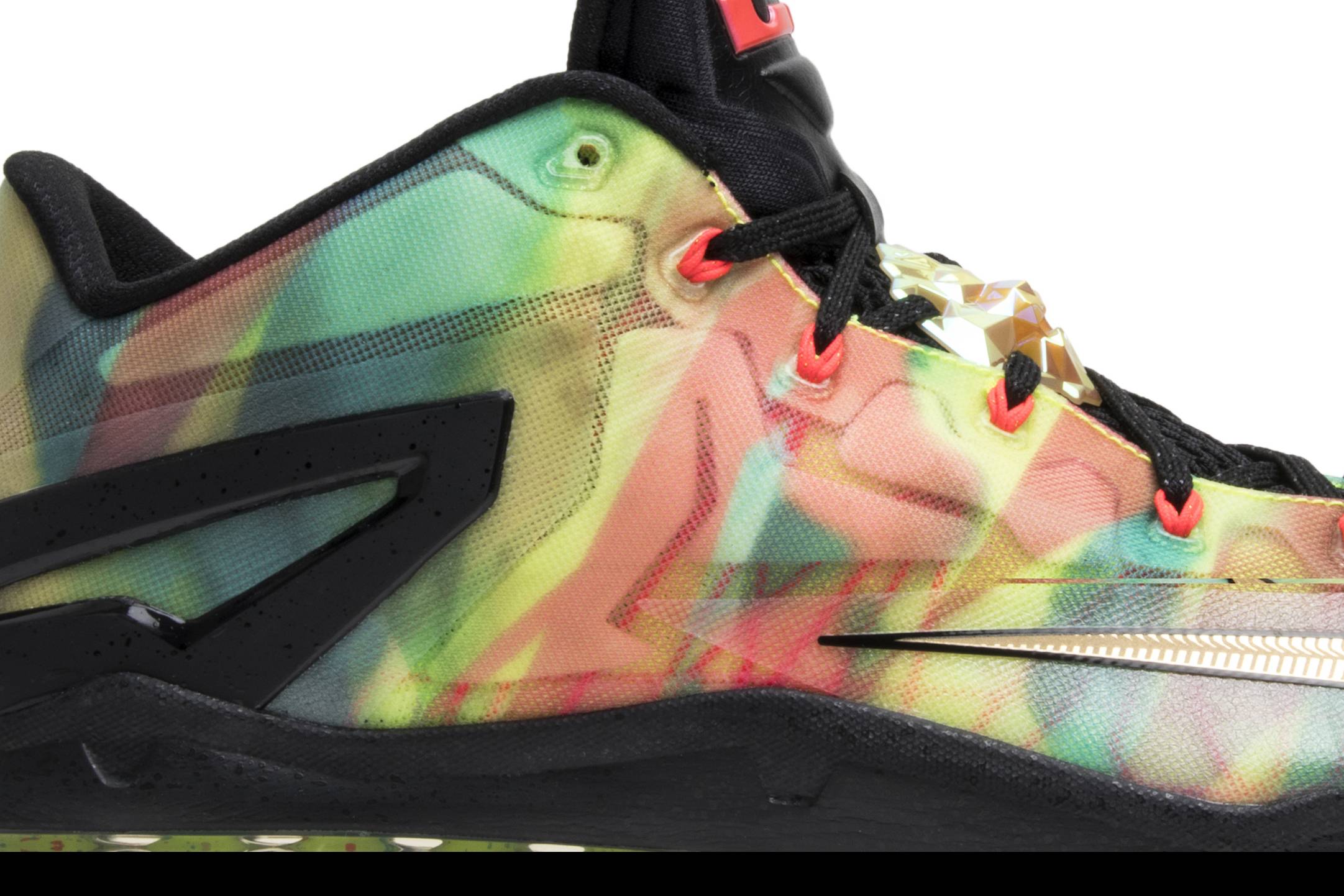 lebron 11 low multicolor