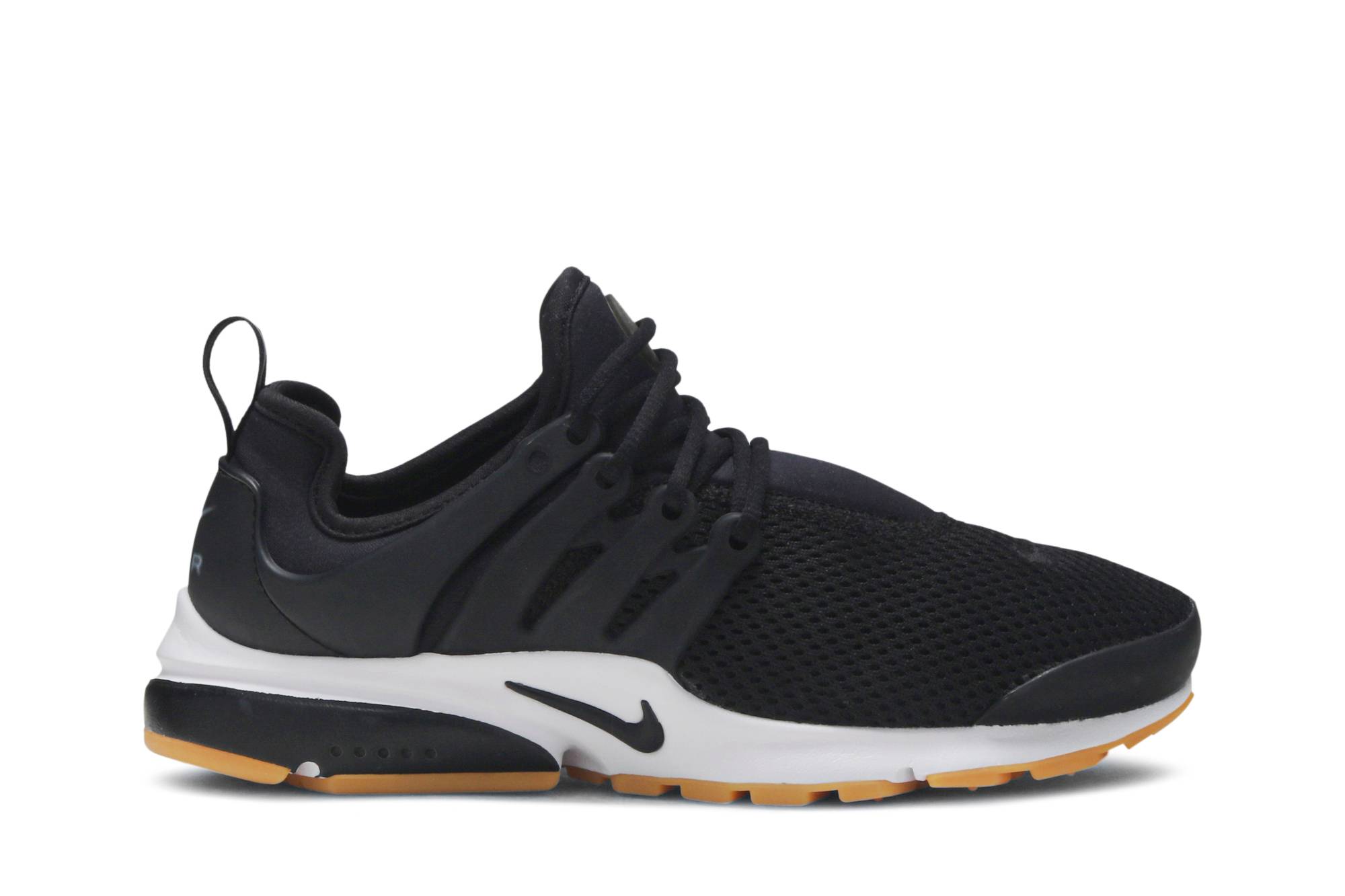 nike women's presto gum bottom