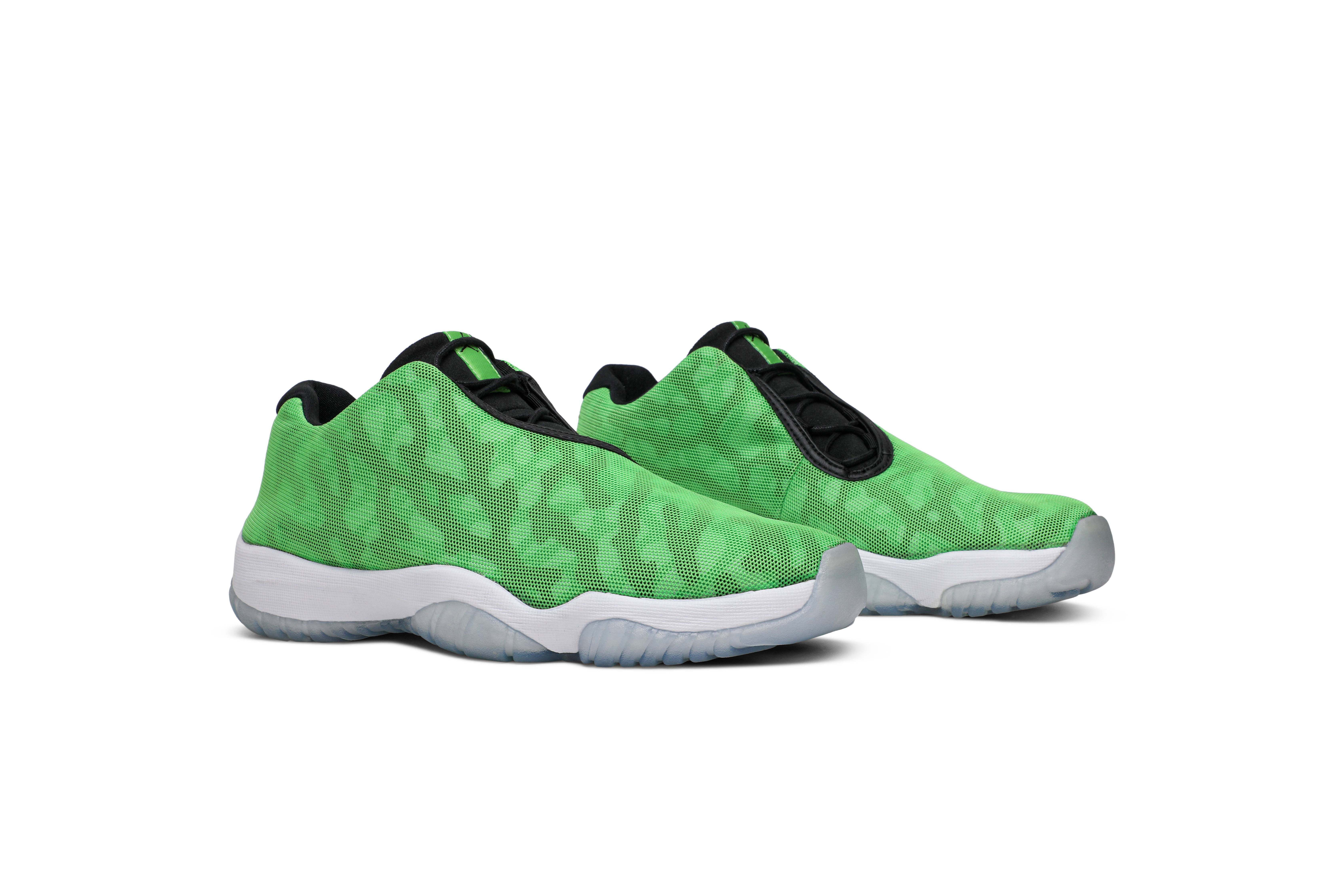 jordan future low green