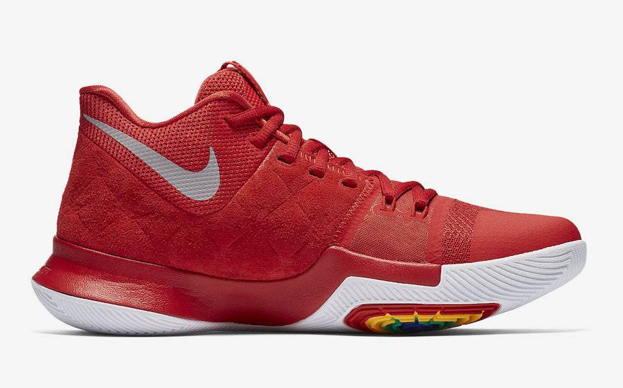 nike kyrie 3 red suede