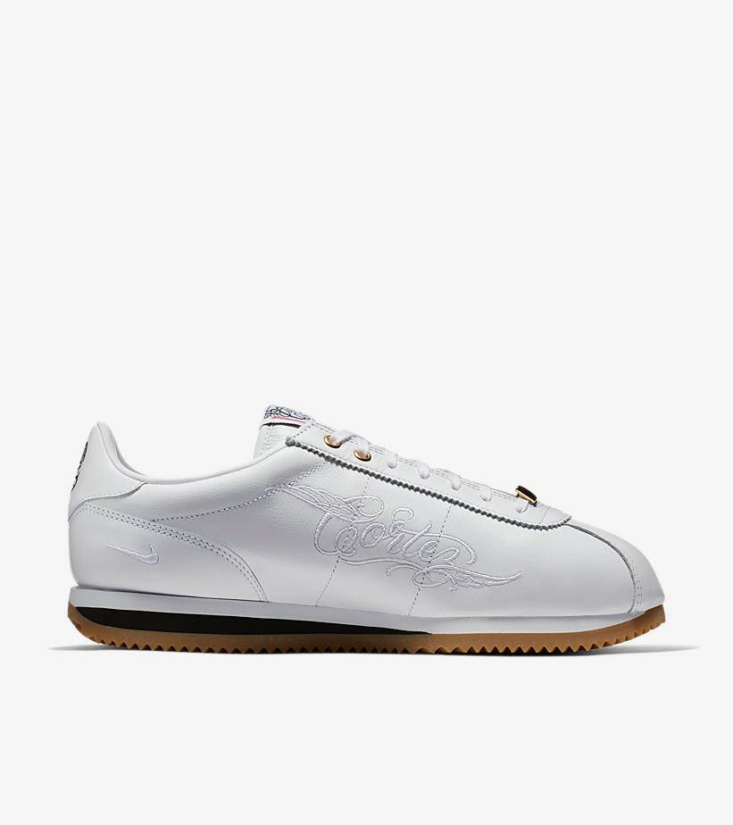 nike cortez mister cartoon white