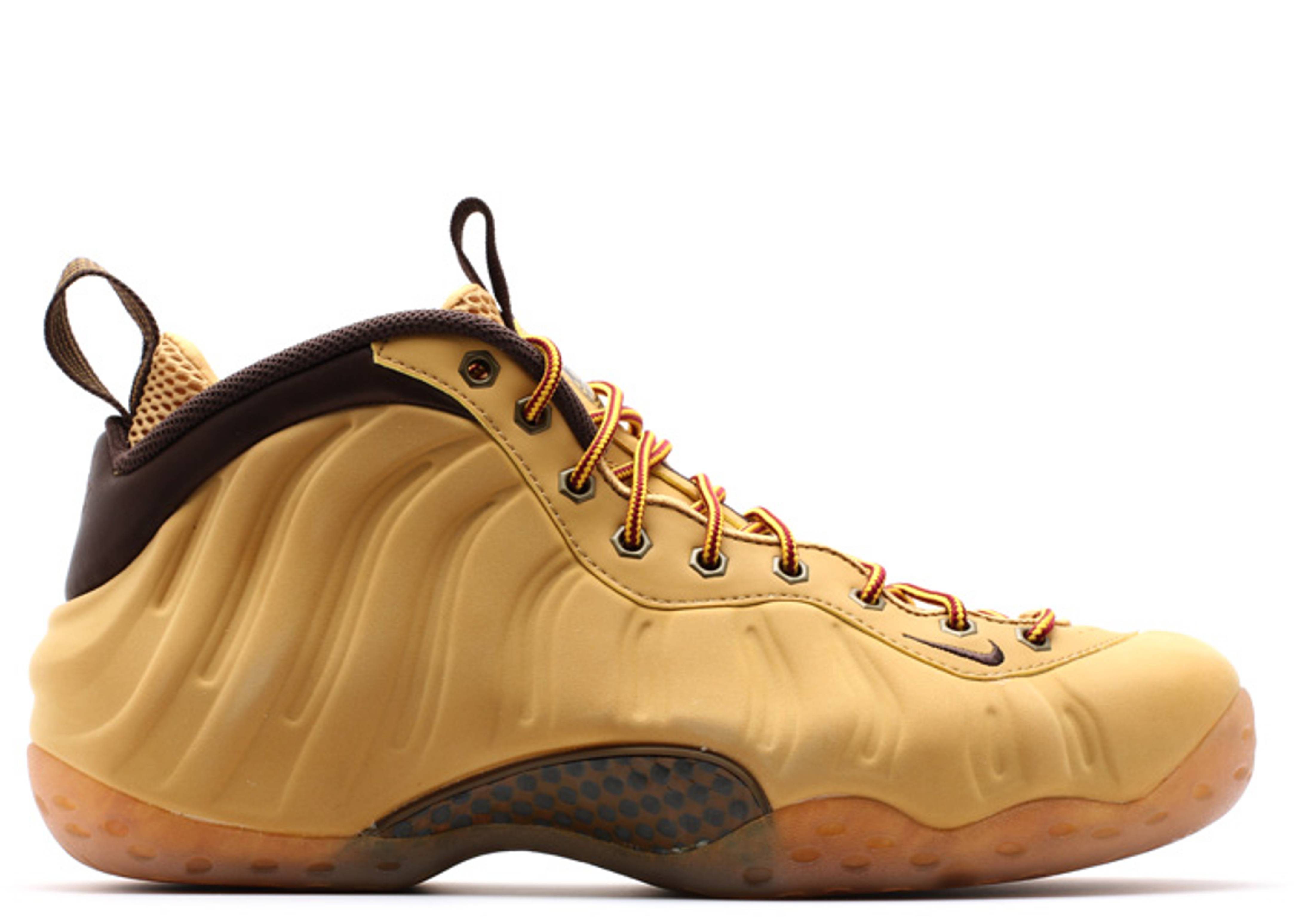 nike foamposite wheat