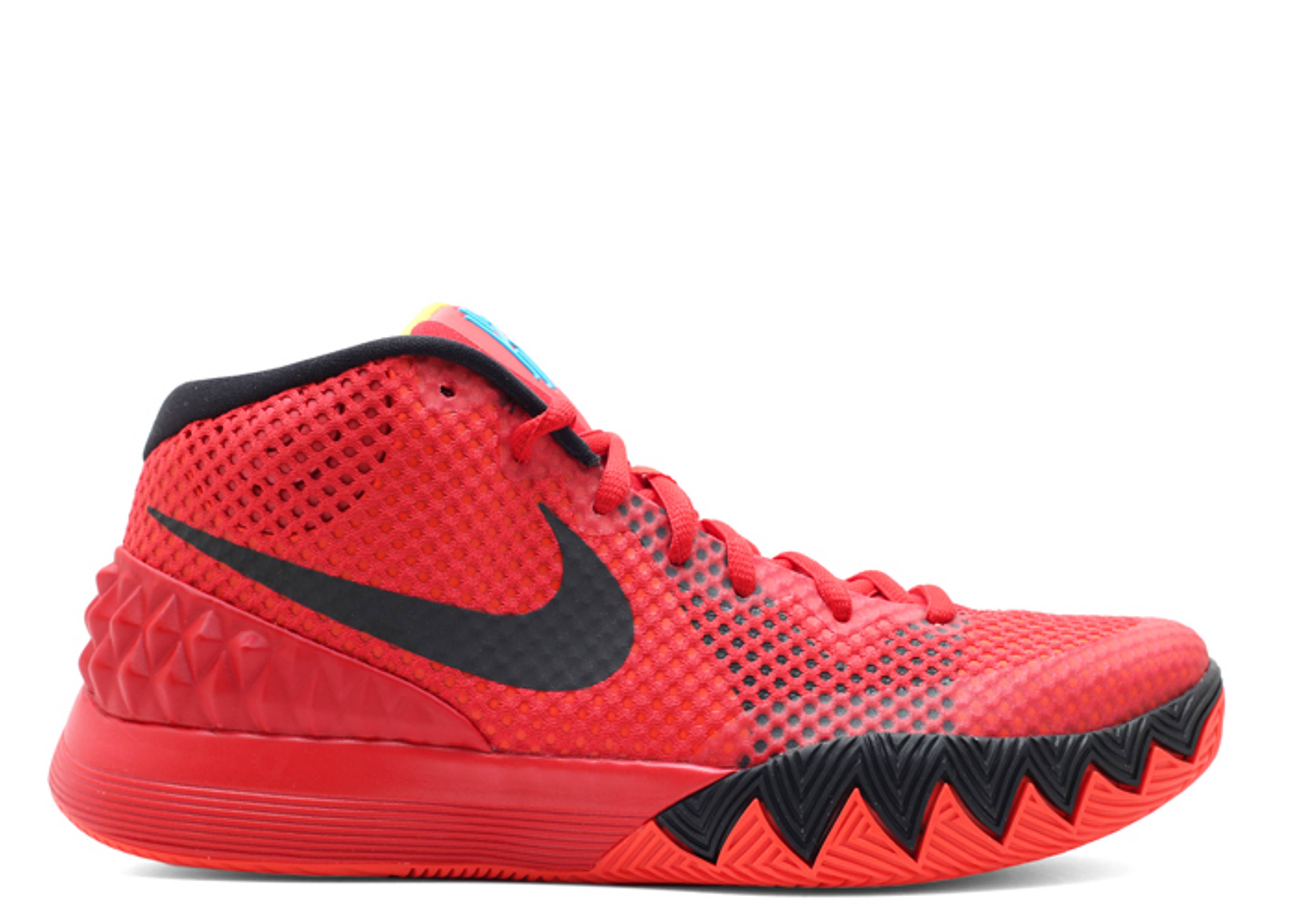 kyrie 1 red black