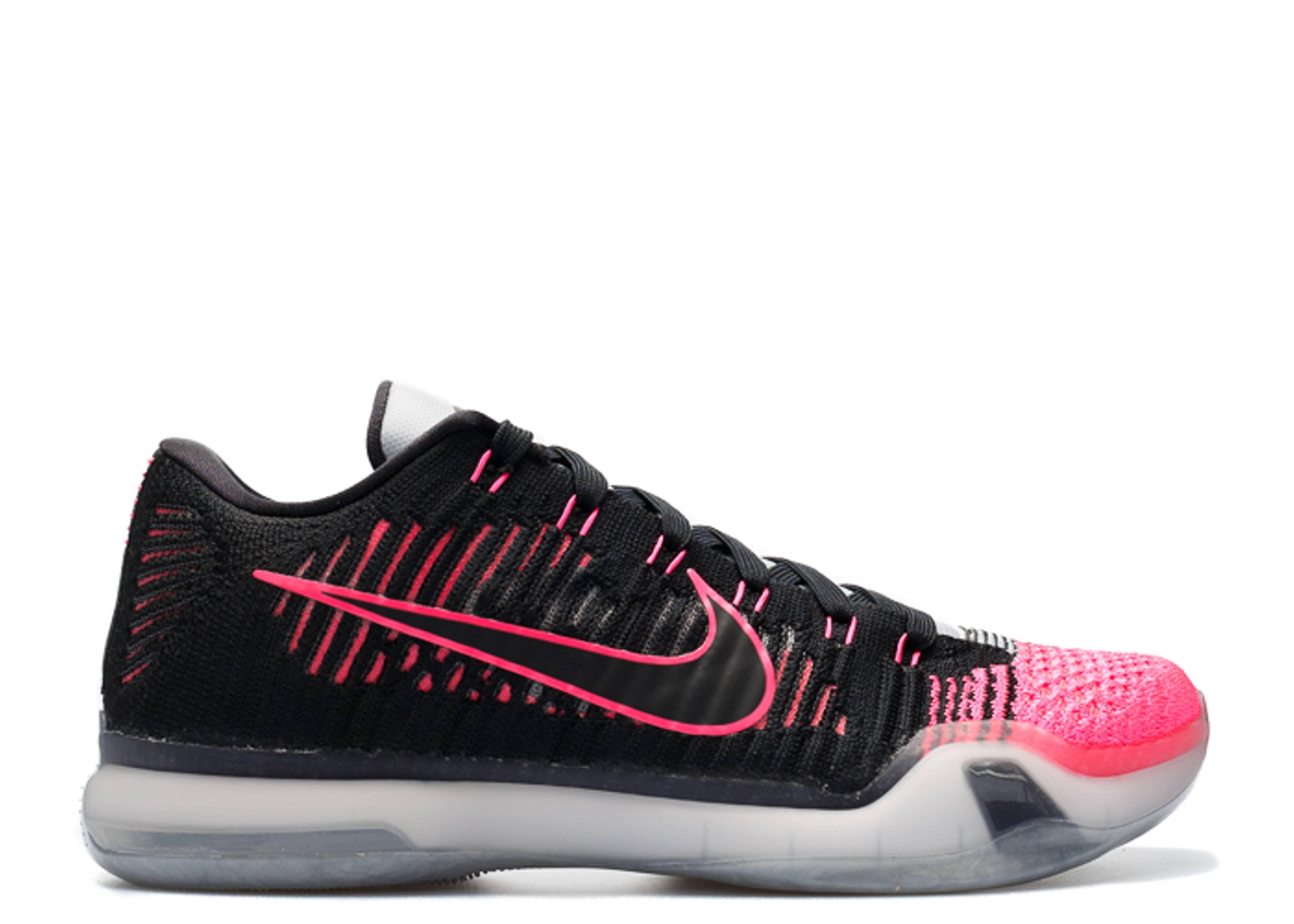 kobe 10 black red