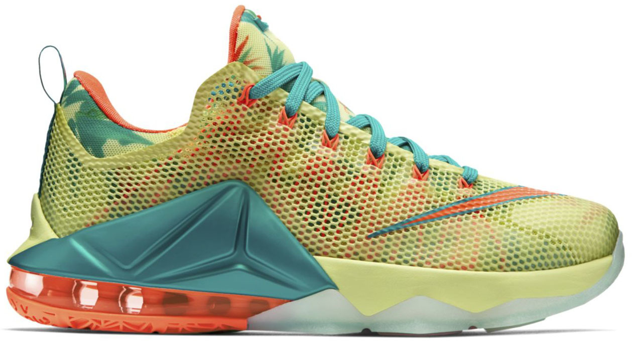 lebron 12 low orange