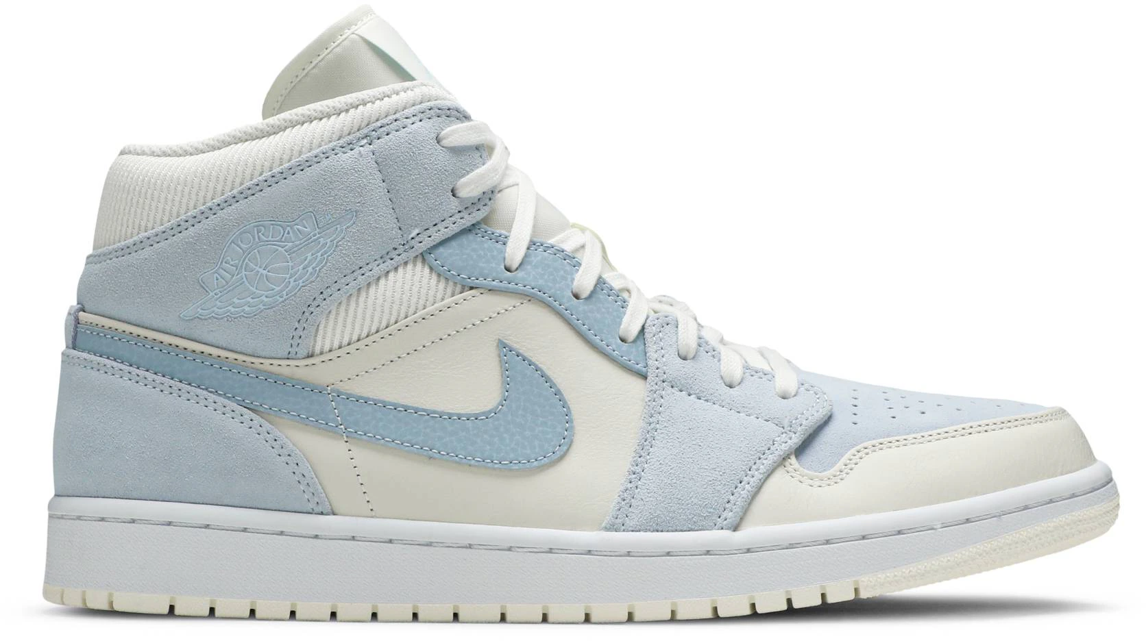 Air Jordan 1 Mid Se 'sail Light Blue'