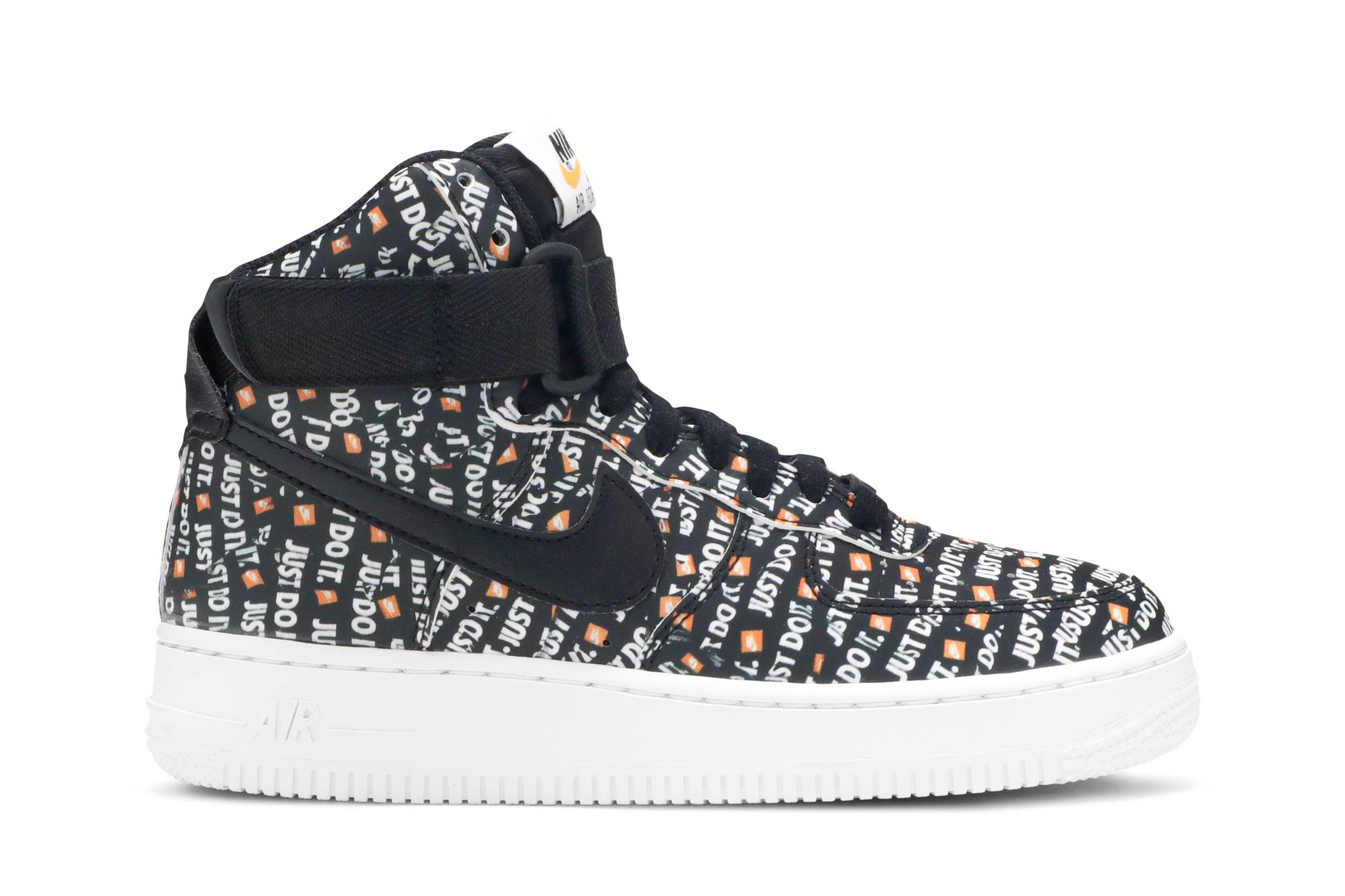 Nike Air Force 1 High Just Do It Pack Black (WMNS) AO5138001 Novelship