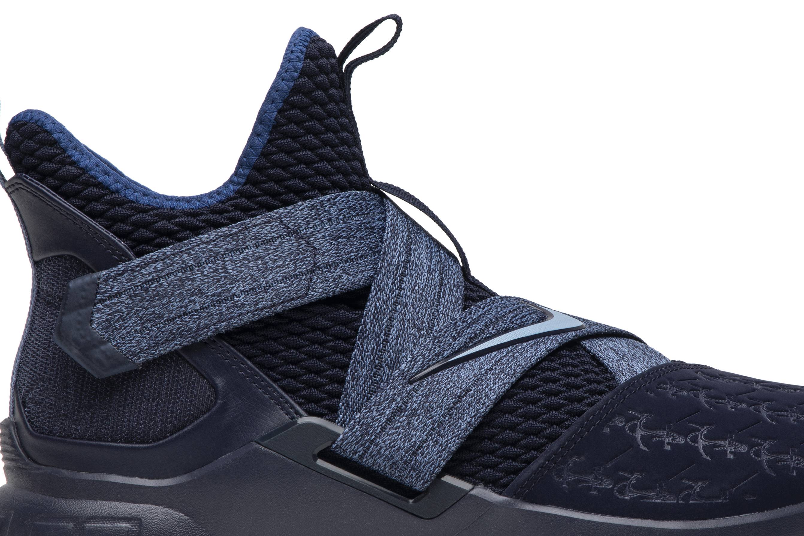 nike lebron zoom soldier 12 blackened blue