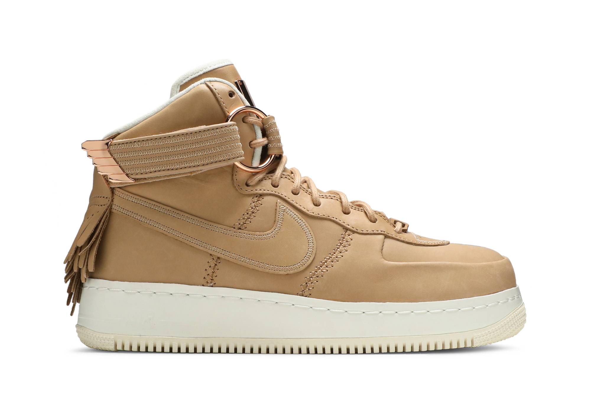 tan air force 1 high women's