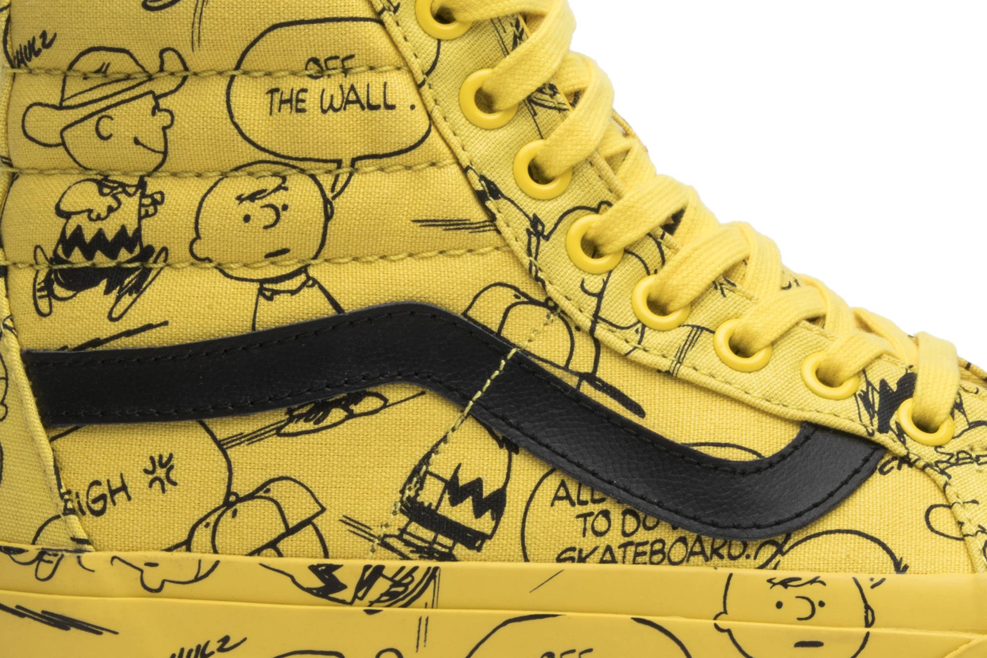 vans sk8 hi charlie brown