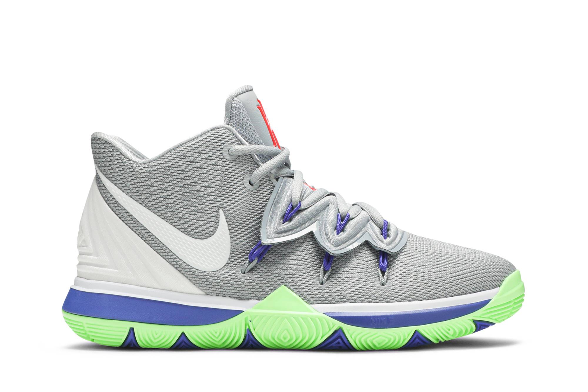 kyrie 5 wolf grey lime blast