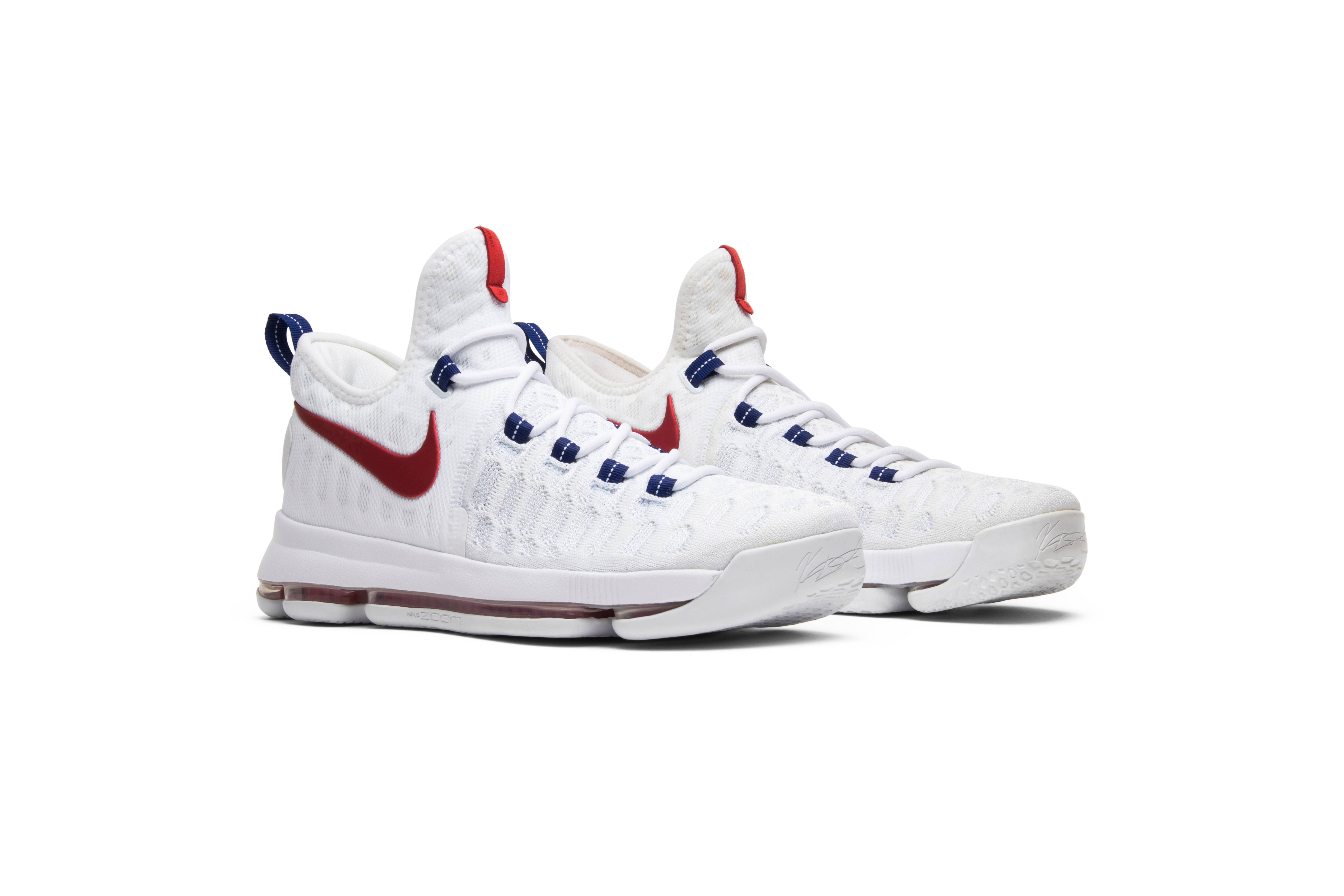 kd 9 white and red