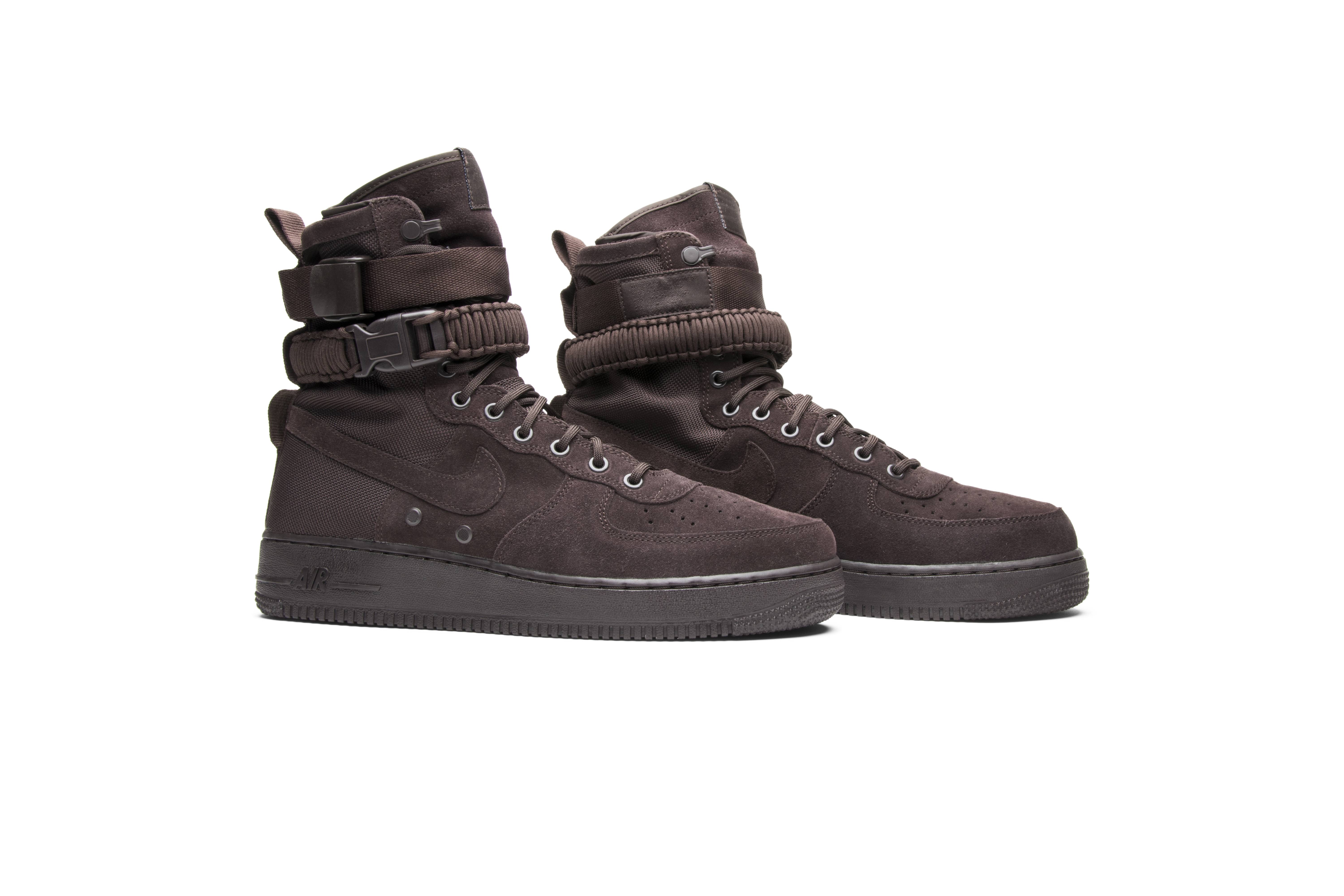 nike sf air force 1 high velvet brown