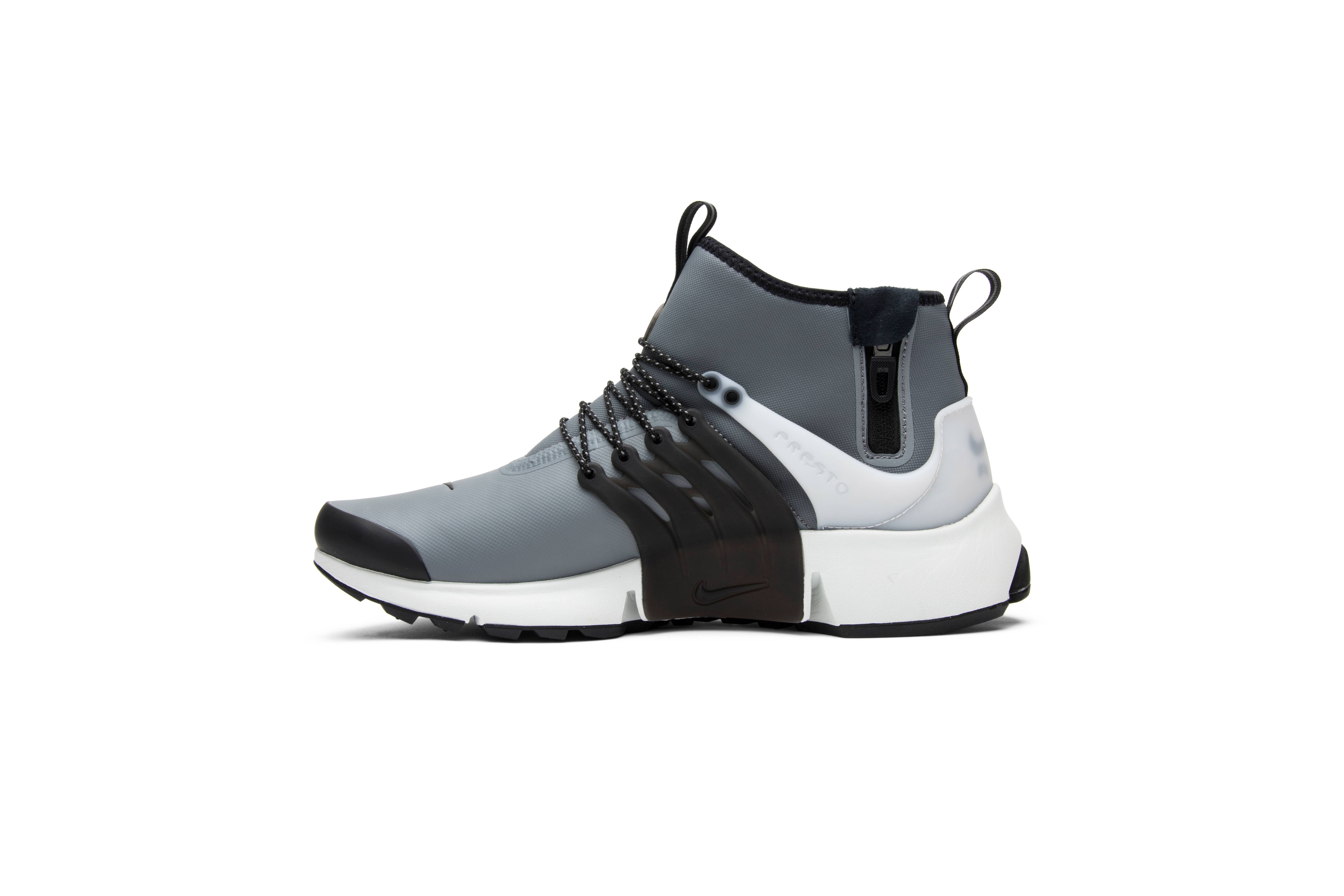 nike air presto mid utility cool grey