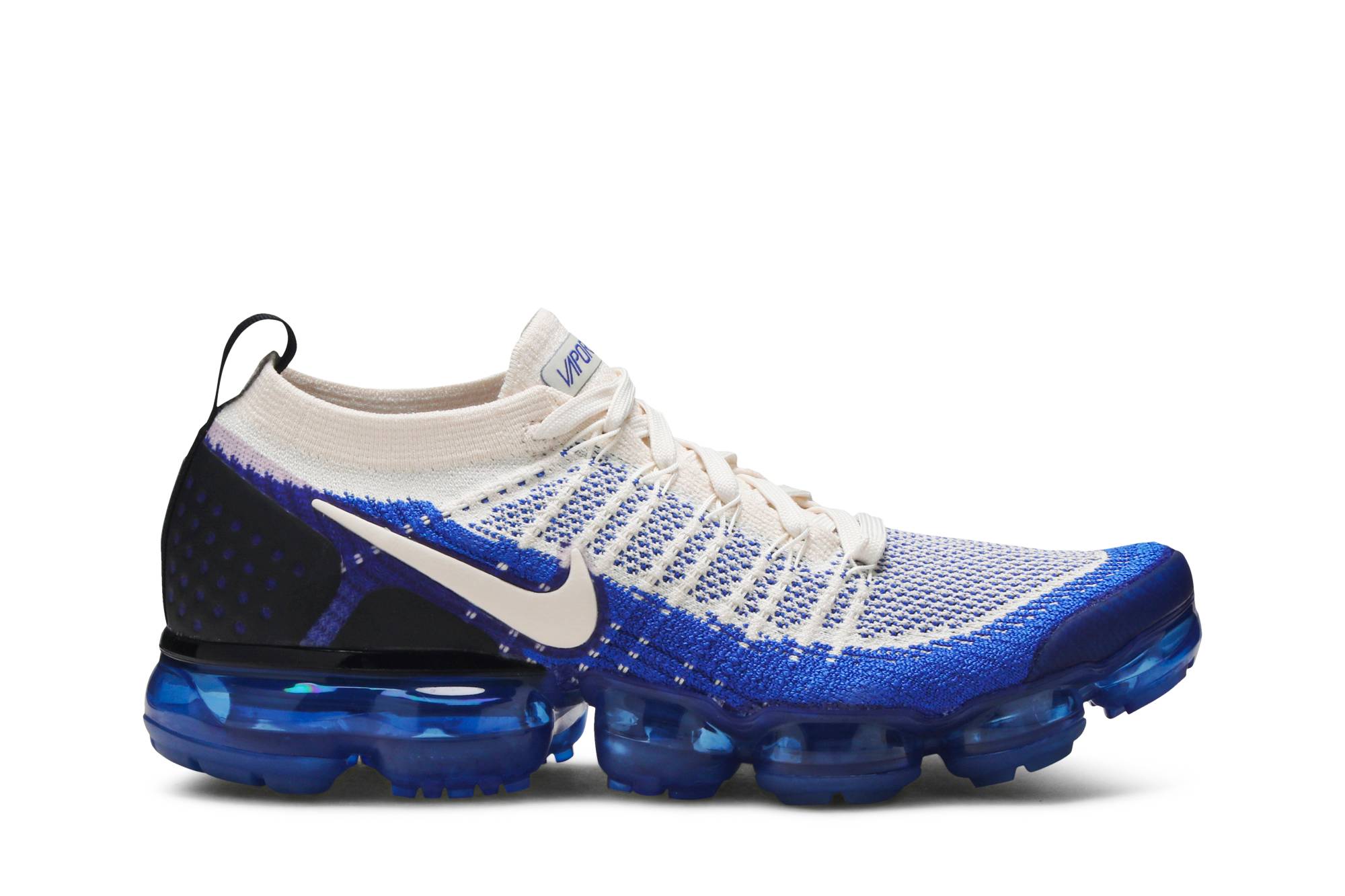 light cream racer blue vapormax